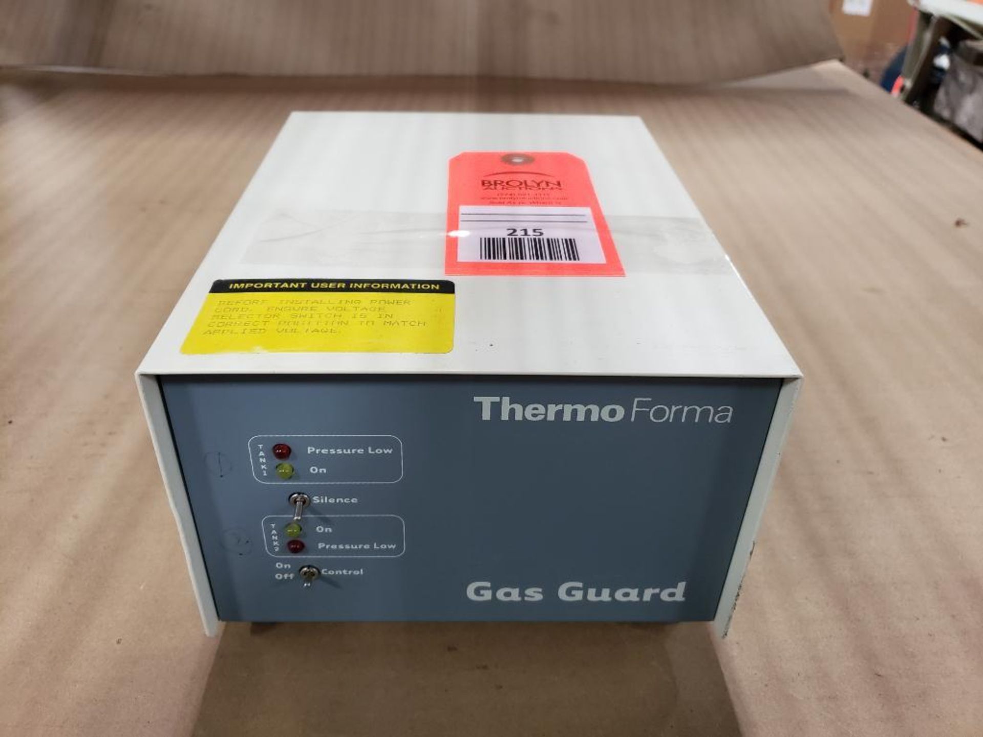 Thermo Forma Gas Guard. Model: 3050, S/N: 301492-3745.