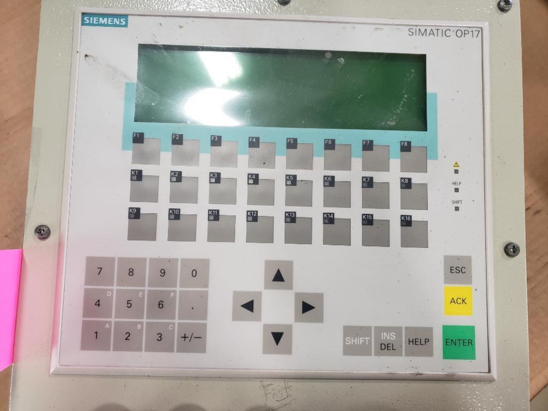 Siemens Operator Panel OP 17-DP. 1P 6AV3 617-1JC20-0AX1 machine control box. - Image 3 of 5