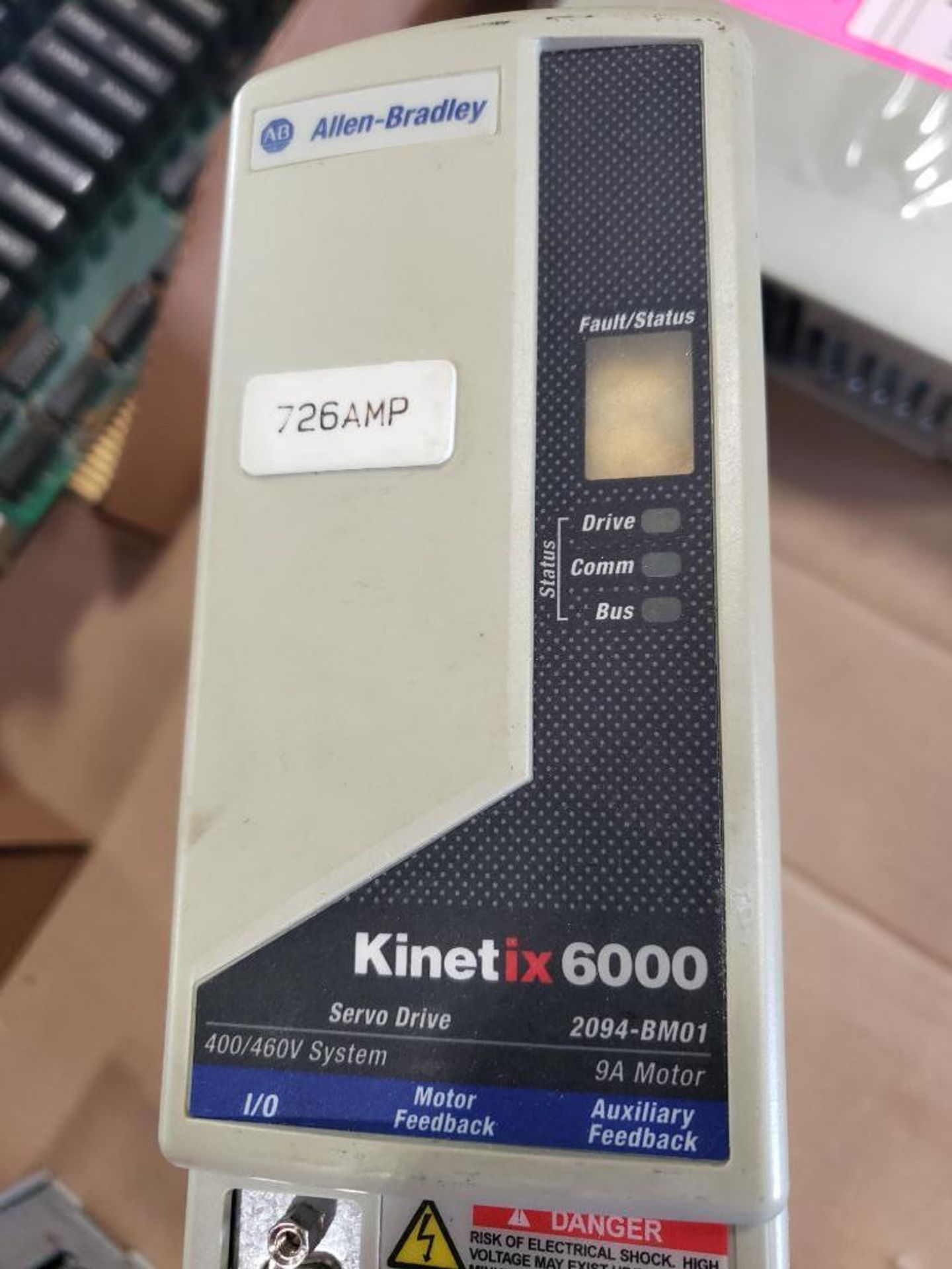 Allen Bradley Kinetix 6000 servo drive. 2094-BM01. 9A axis module. - Image 2 of 3