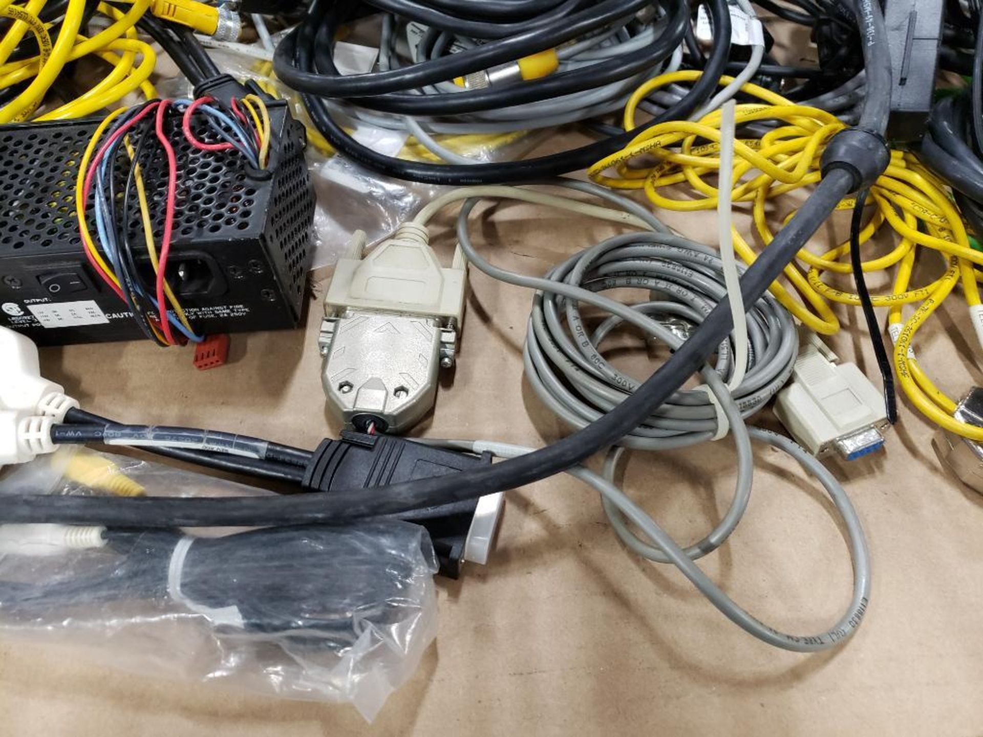 Large assortment of power and connection cordsets. - Image 8 of 10