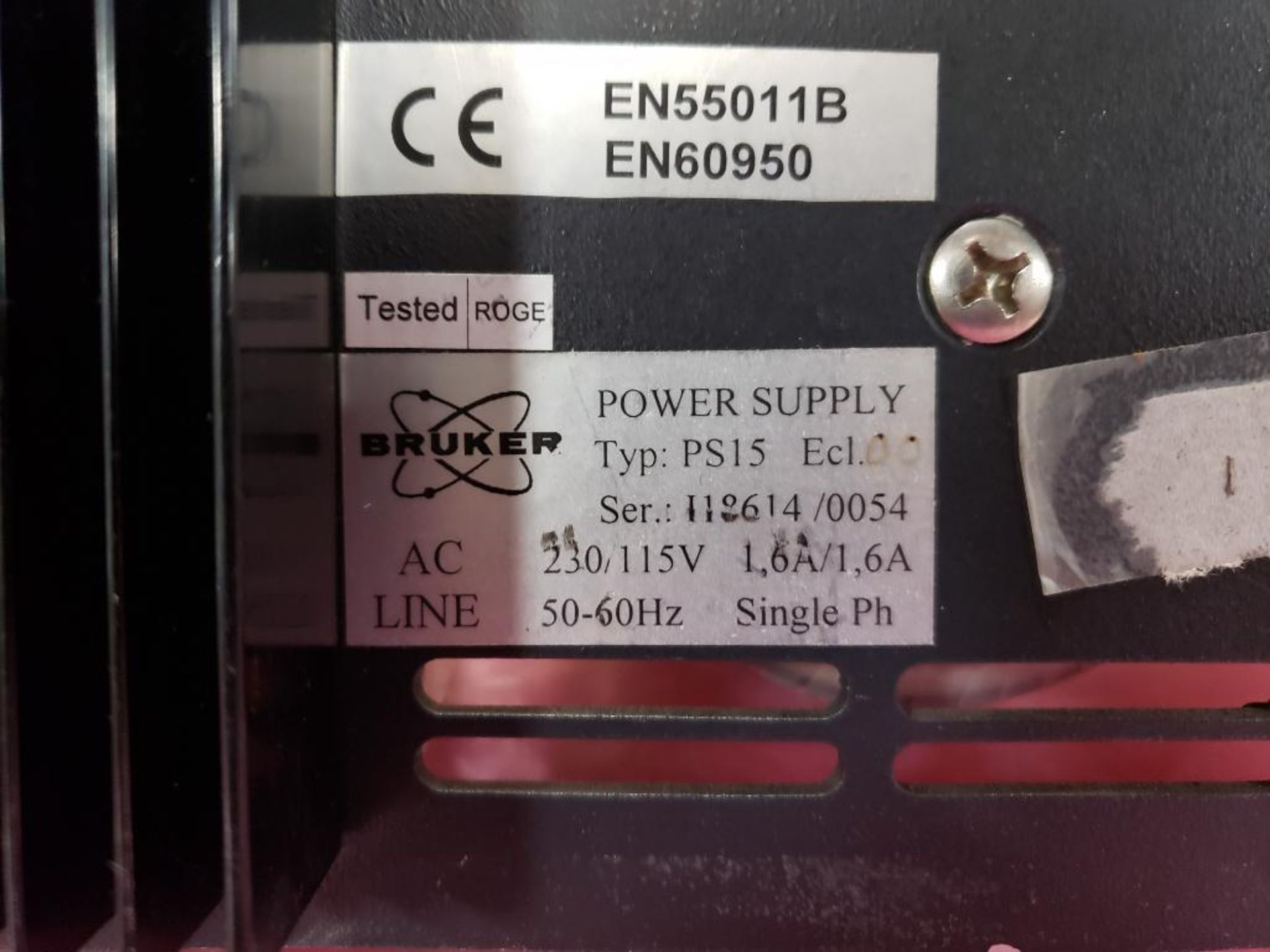Bruker PS15 power supply module. - Image 4 of 6