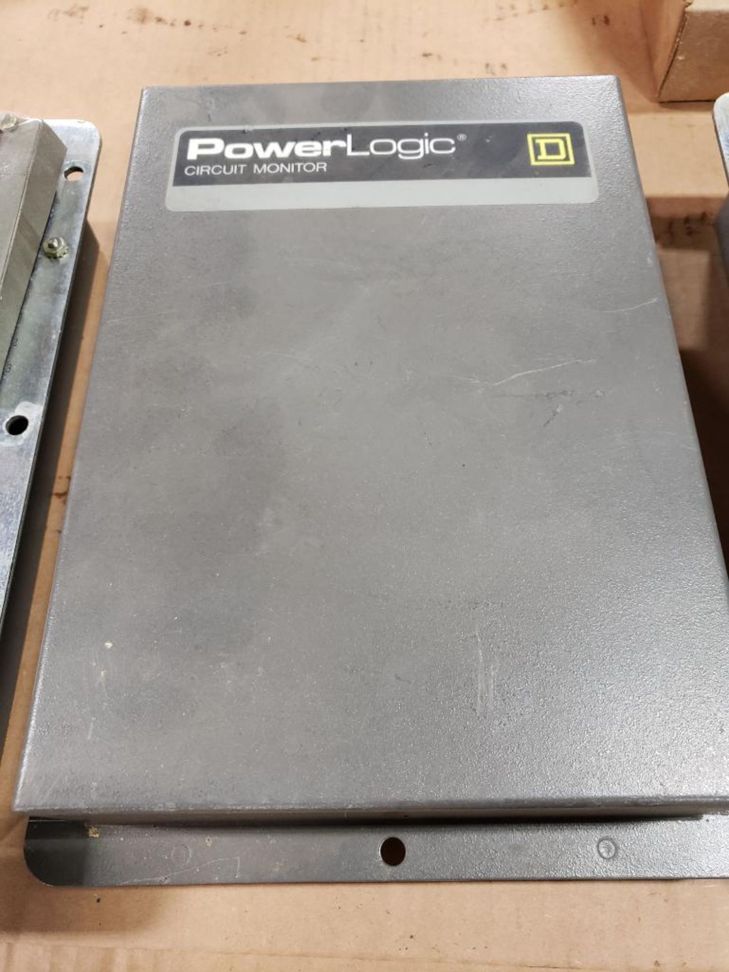 Square-D PowerLogic circuit monitor. Model: CM-108, Cat. No.: CM108X1, Class 3020.