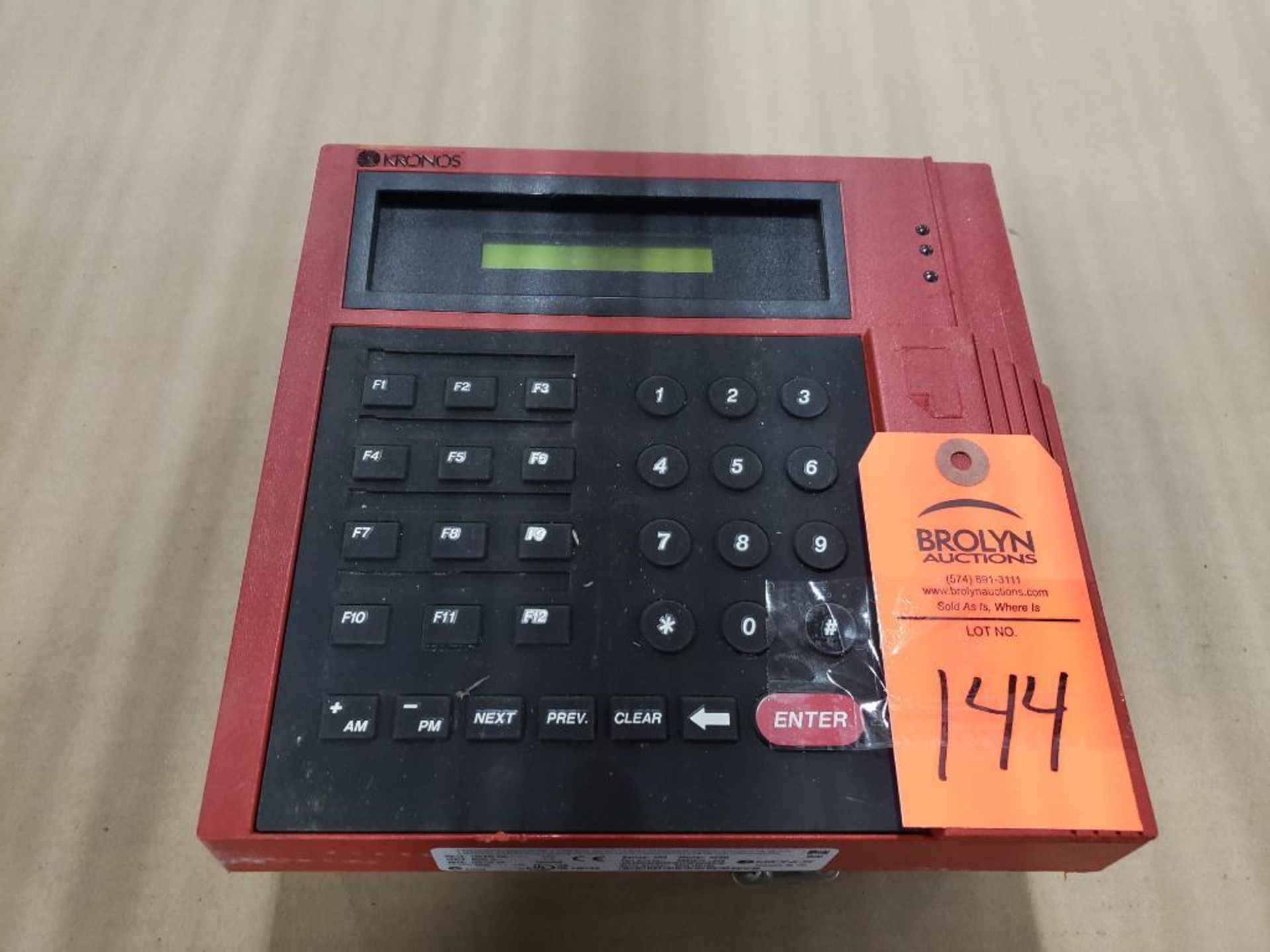 Kronos time clock. Model 420G. Series 400.