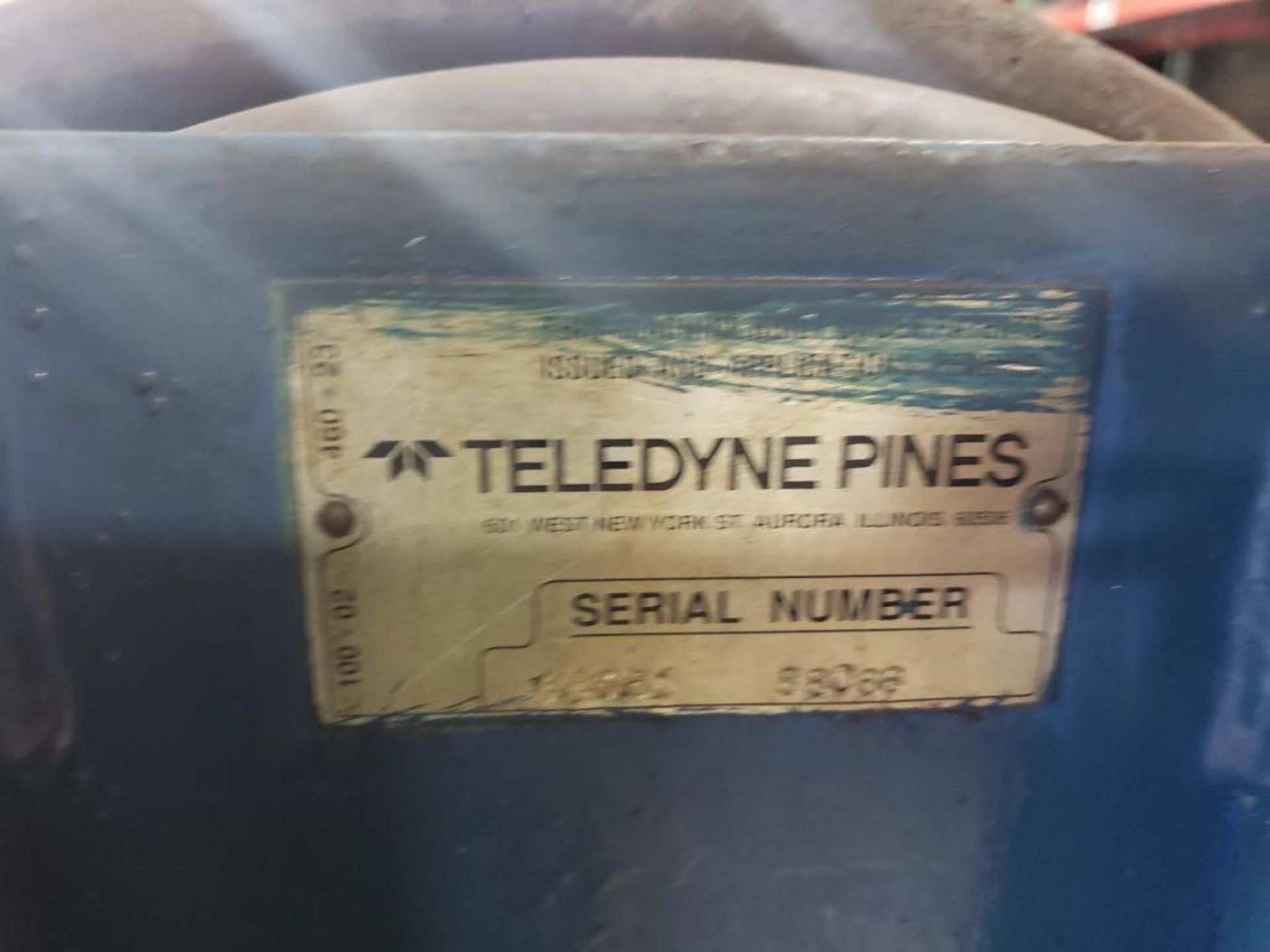 Teledyne Pines bender M-84576. 3PH, 220V. - Image 18 of 28