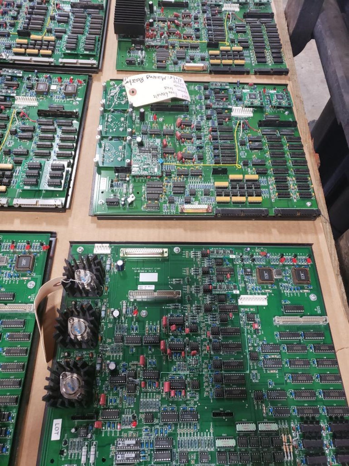 Assorted computer boards. Marked needs repair or testing. Pacific Scanning Corp. - Image 10 of 12