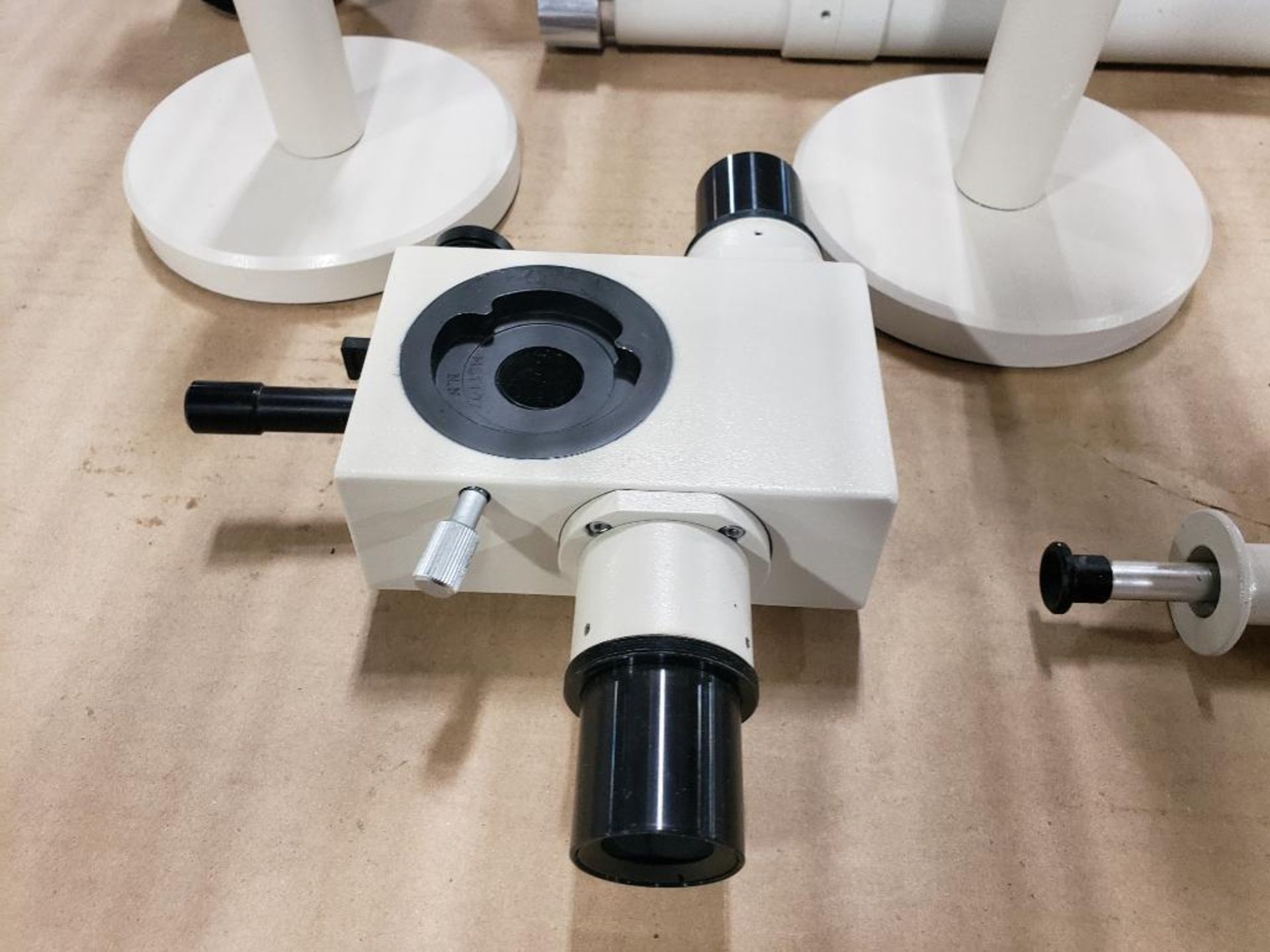 Assorted microscope teaching splitters and extenders. - Image 2 of 10