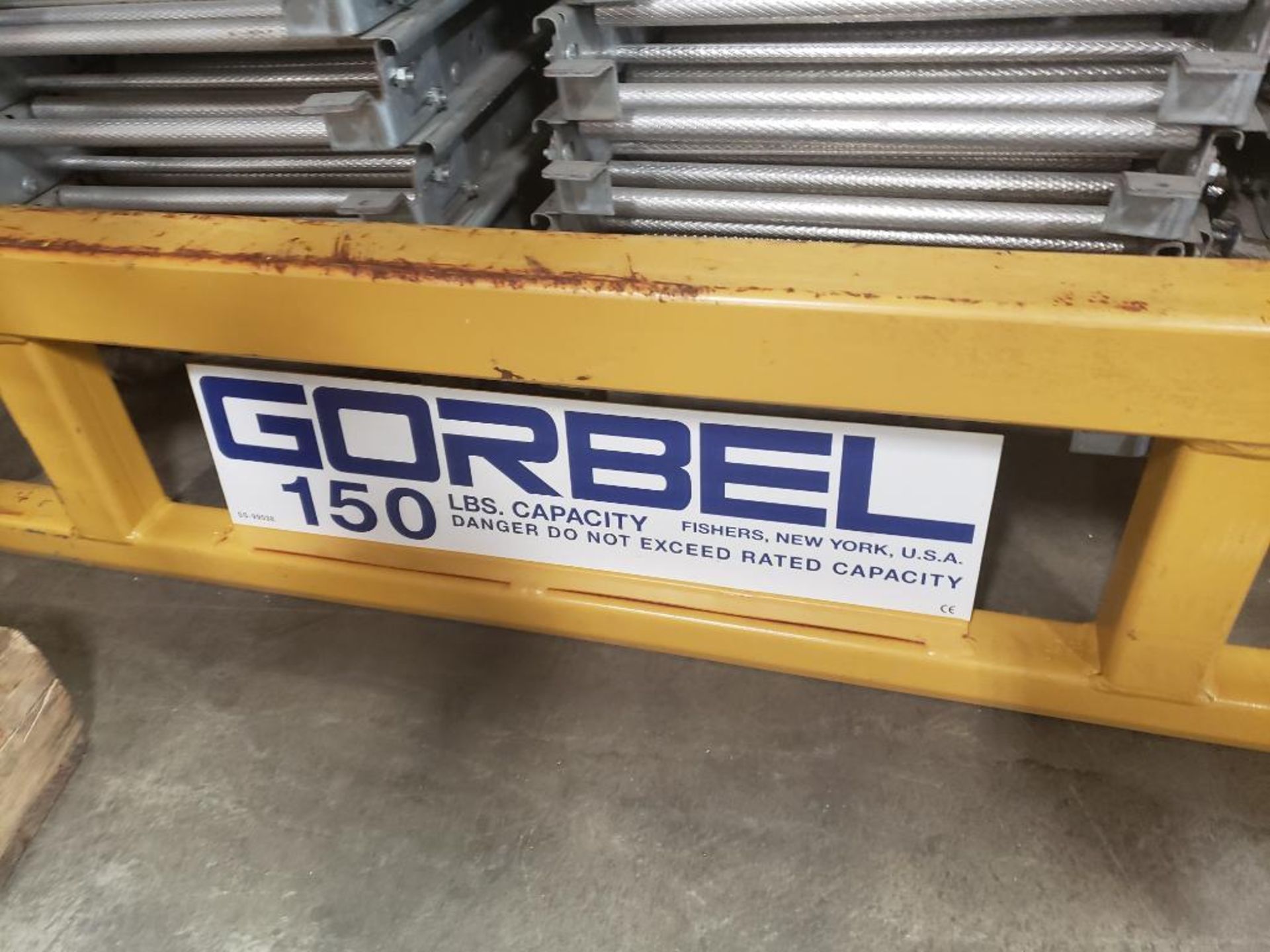 Gorbel 99038 150 LBS capacity tool jib crane. 25FT length.