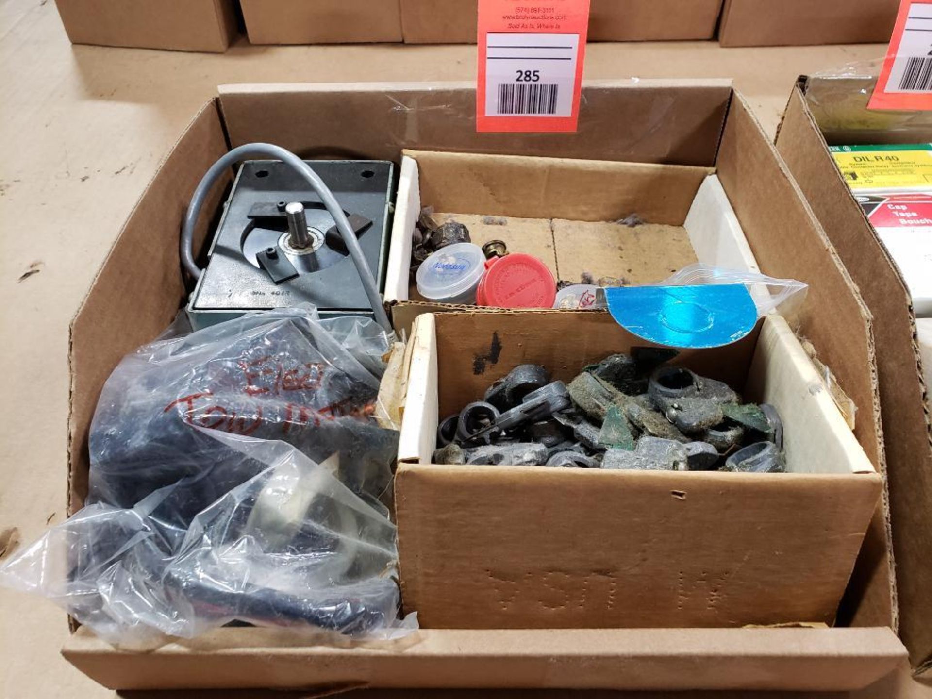 Assorted replacement parts. Nordson, encoder motor.