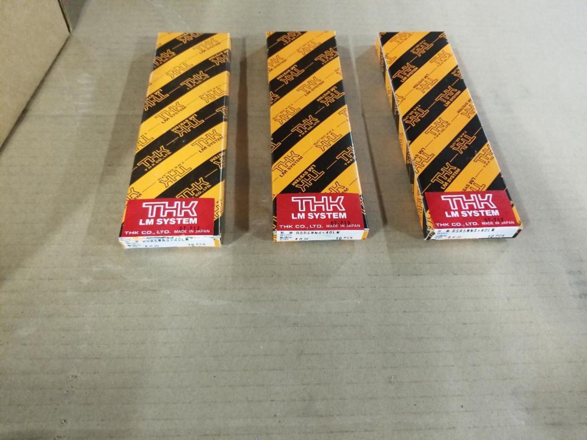 Qty 3 - Box of THK Linear slide. RSR5WNS+40LM. 10pc each. New in box. - Image 8 of 8