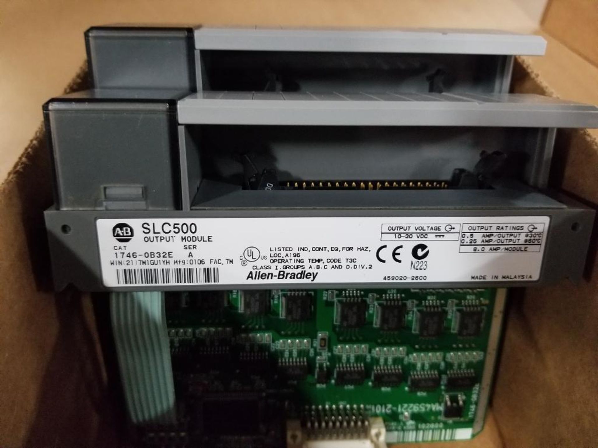 Qty 5 - Assorted Allen Bradley SLC500 input and output module. - Image 5 of 7