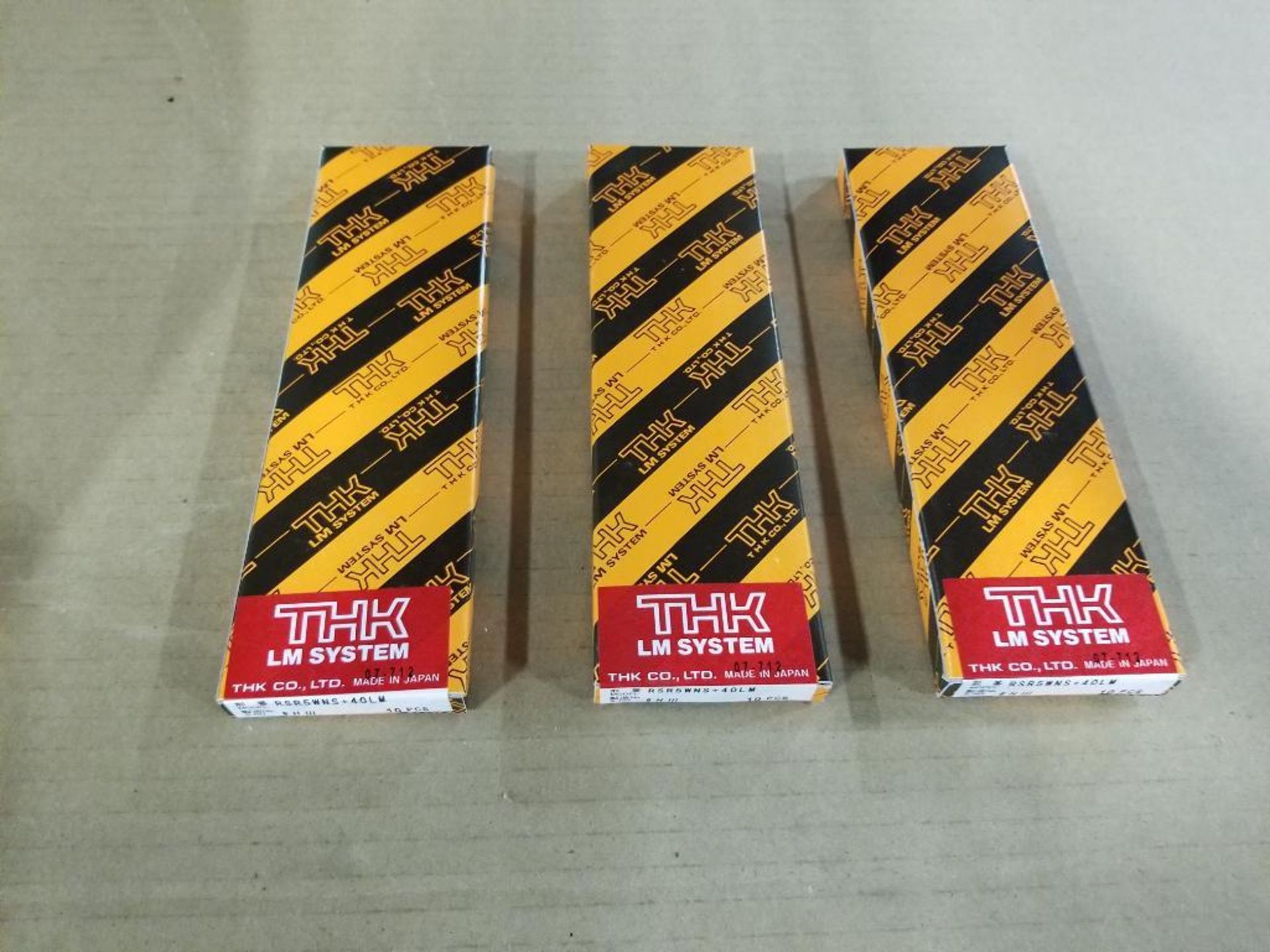 Qty 3 - Box of THK Linear slide. RSR5WNS+40LM. 10pc each. New in box. - Image 6 of 6