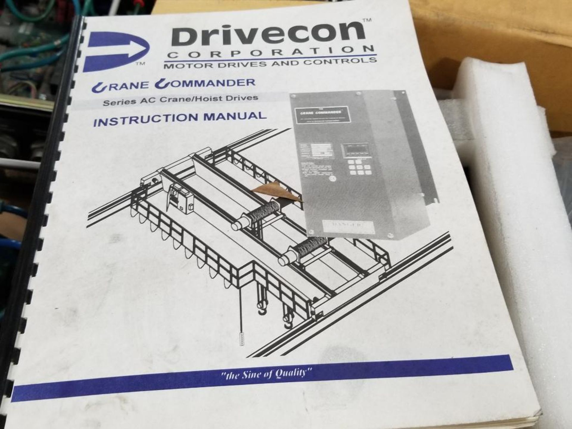 Drivecon corp. K1-Series CC475 Crane Commander crane / hoist drive. - Image 2 of 8