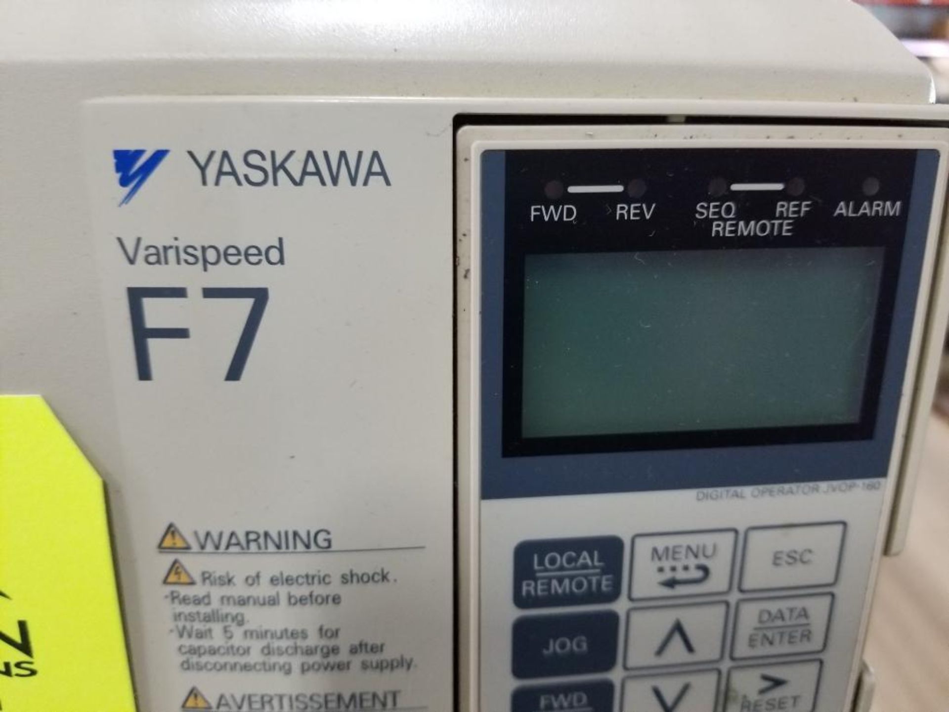 Yaskawa Varispeed F7 drive. CIMR-F7U47P5. - Image 2 of 9