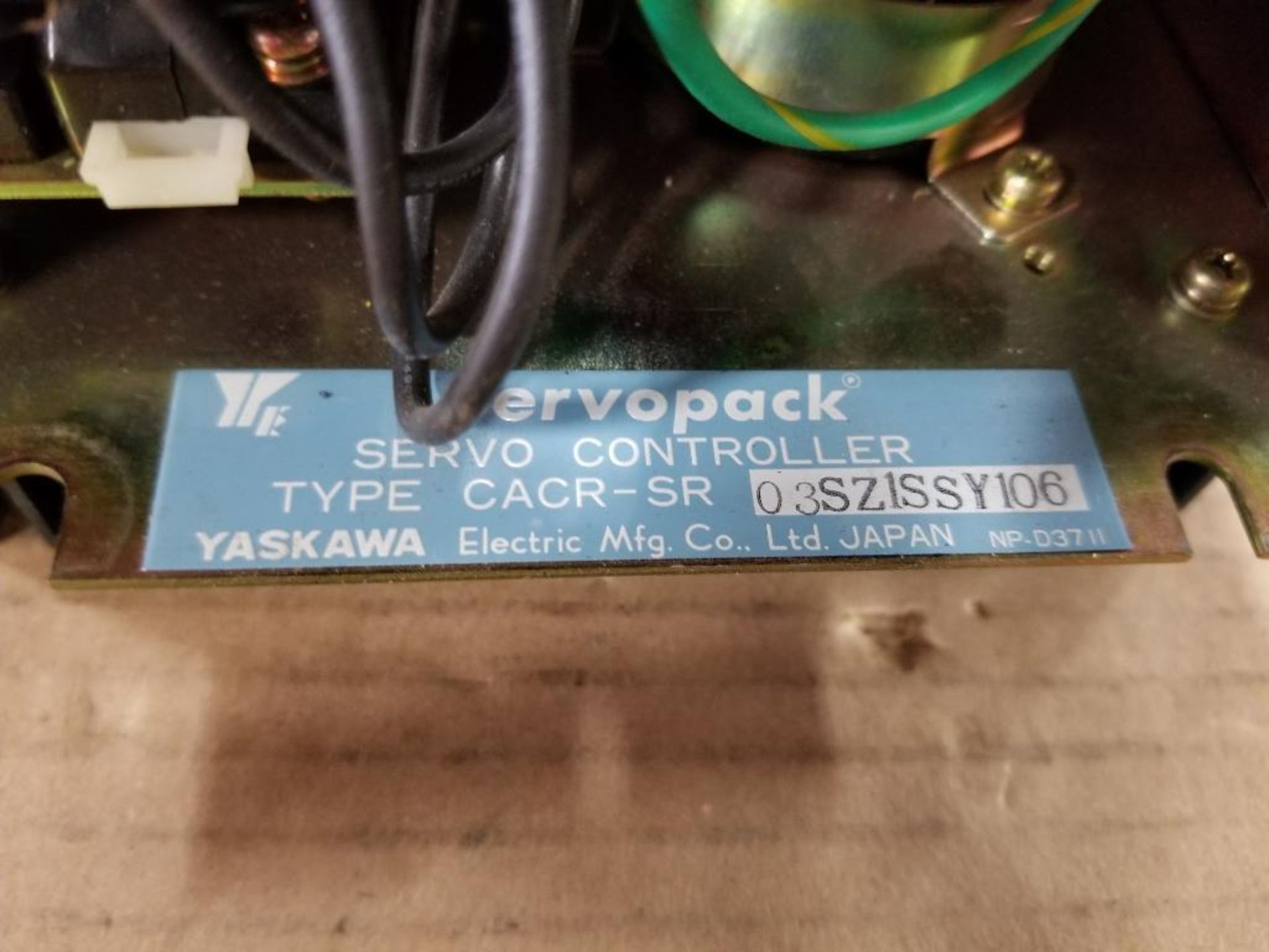 Yaskawa Servopack servo controller CACR-SR03SZ1SST106. - Image 6 of 11