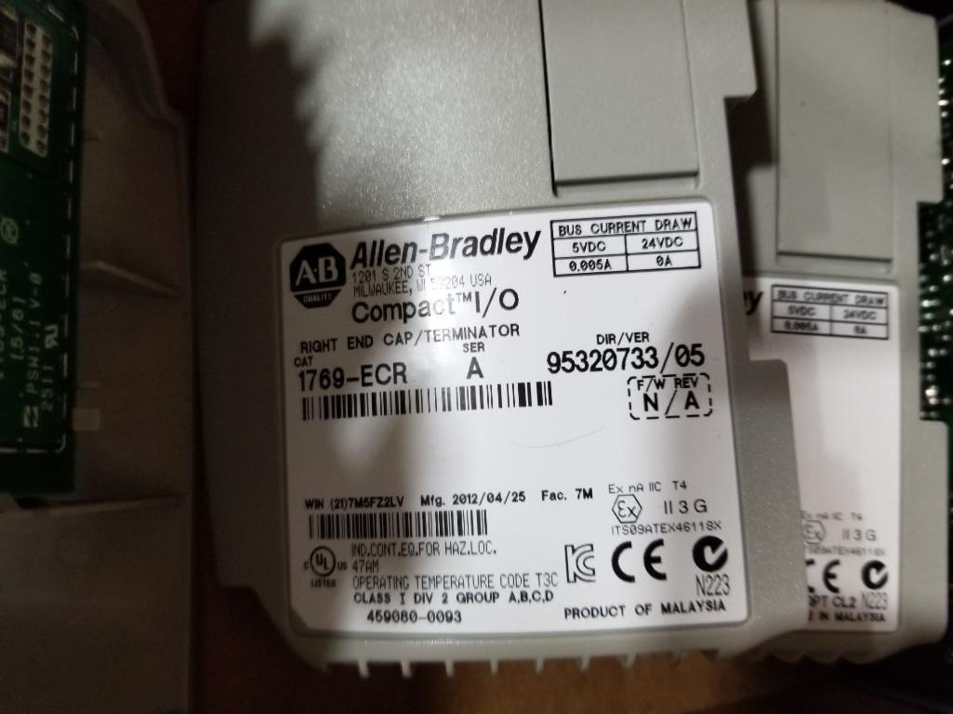 Assorted Allen Bradley I/O modules and power supply. - Image 5 of 10