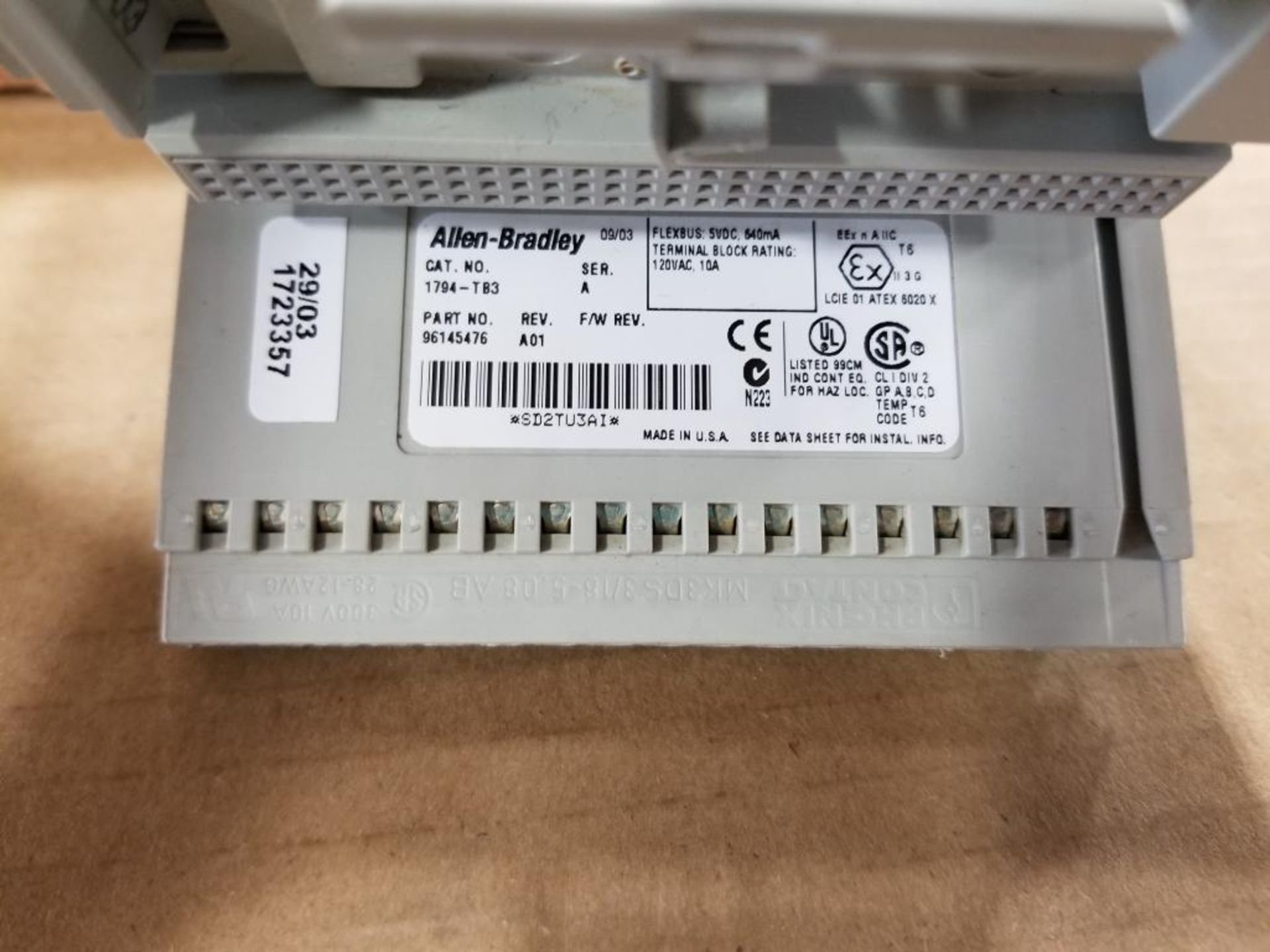 Large Qty of Allen Bradley 1794-TB3 Flex I/O terminal base. - Image 2 of 9