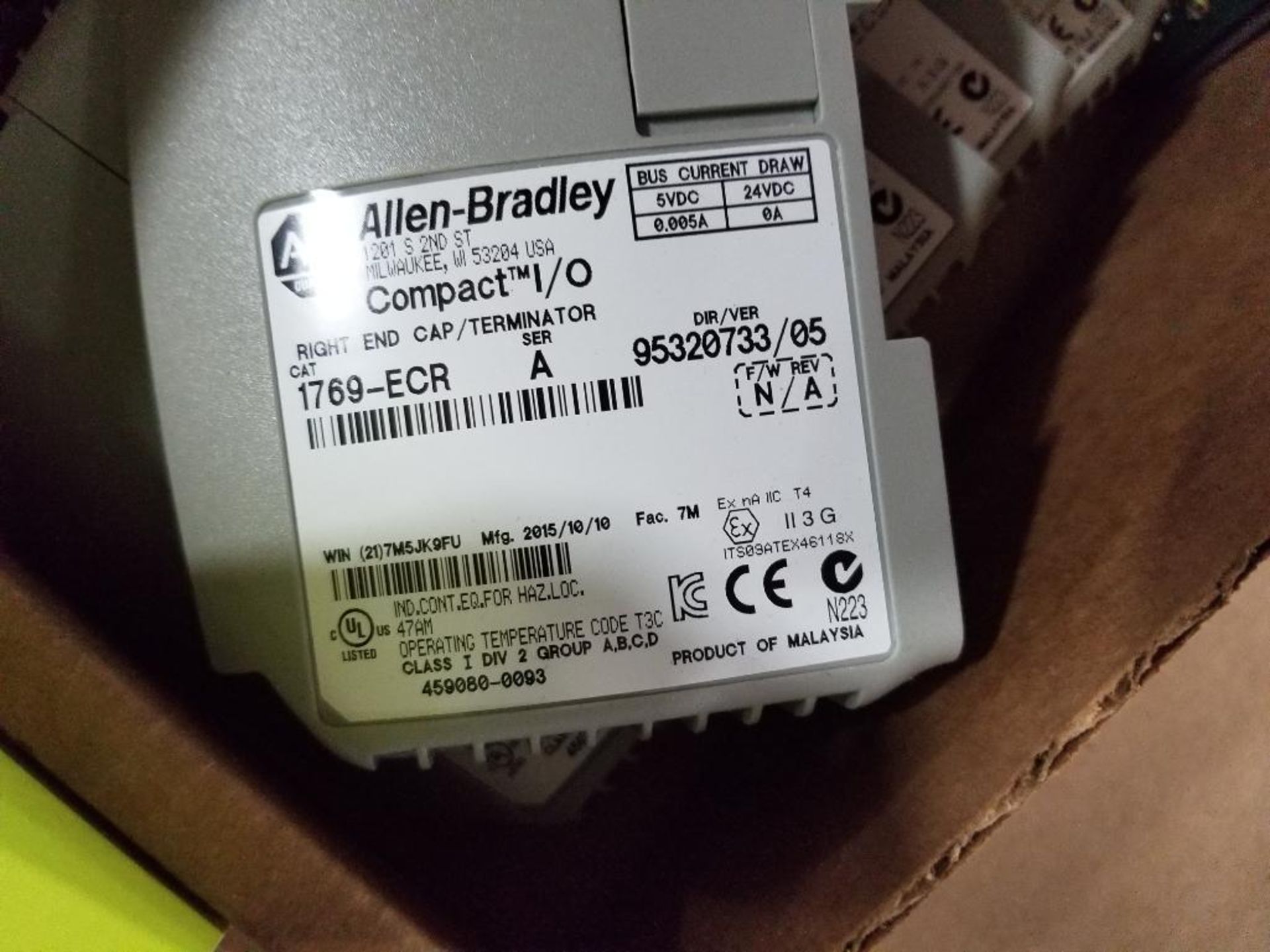 Assorted Allen Bradley I/O modules and power supply. - Image 2 of 10