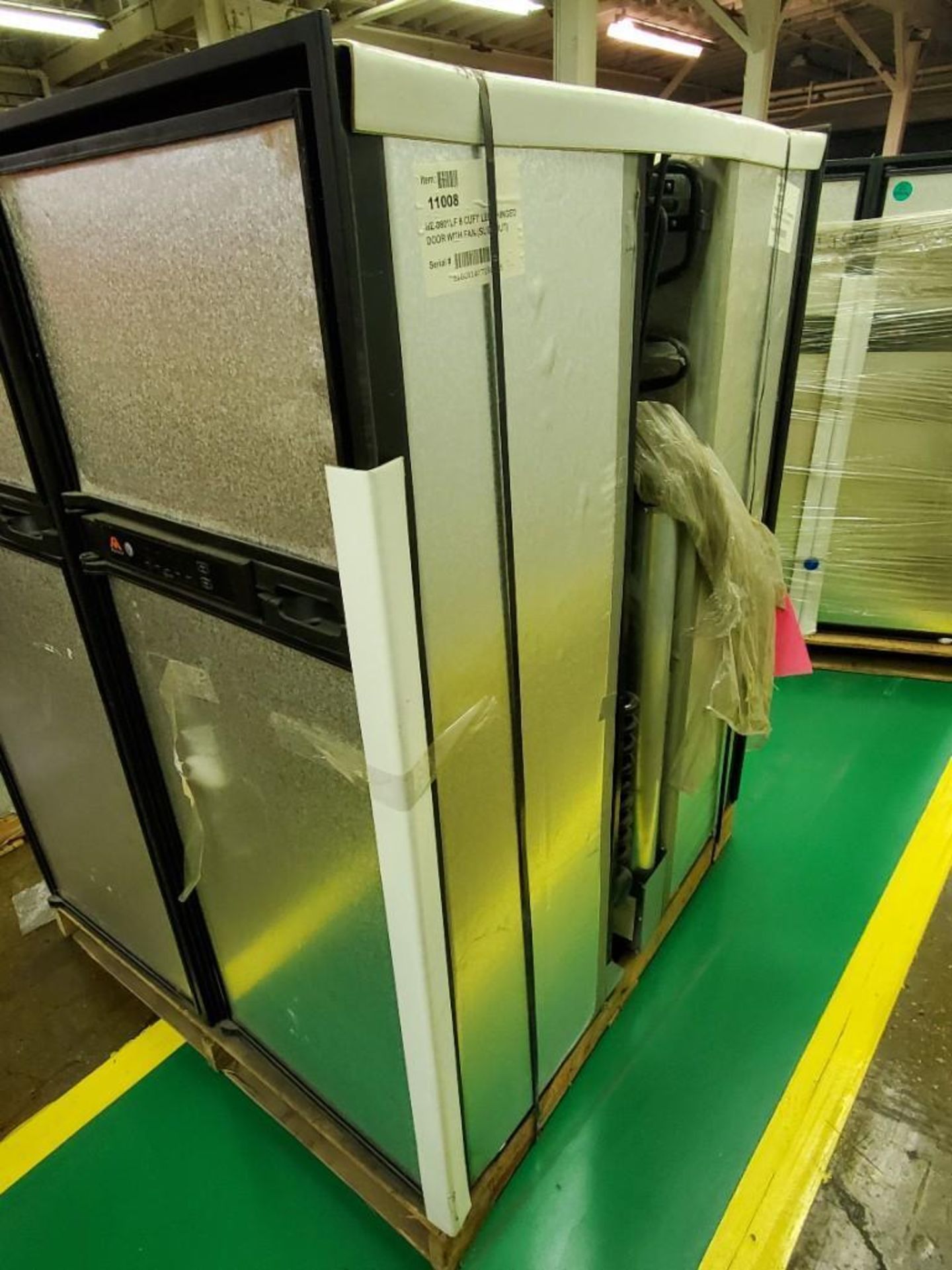 Qty 4 - Atwood refrigerator. Model HE-0801LF, 8 cu ft. Left hinged door with fan slide out. New. - Image 2 of 4