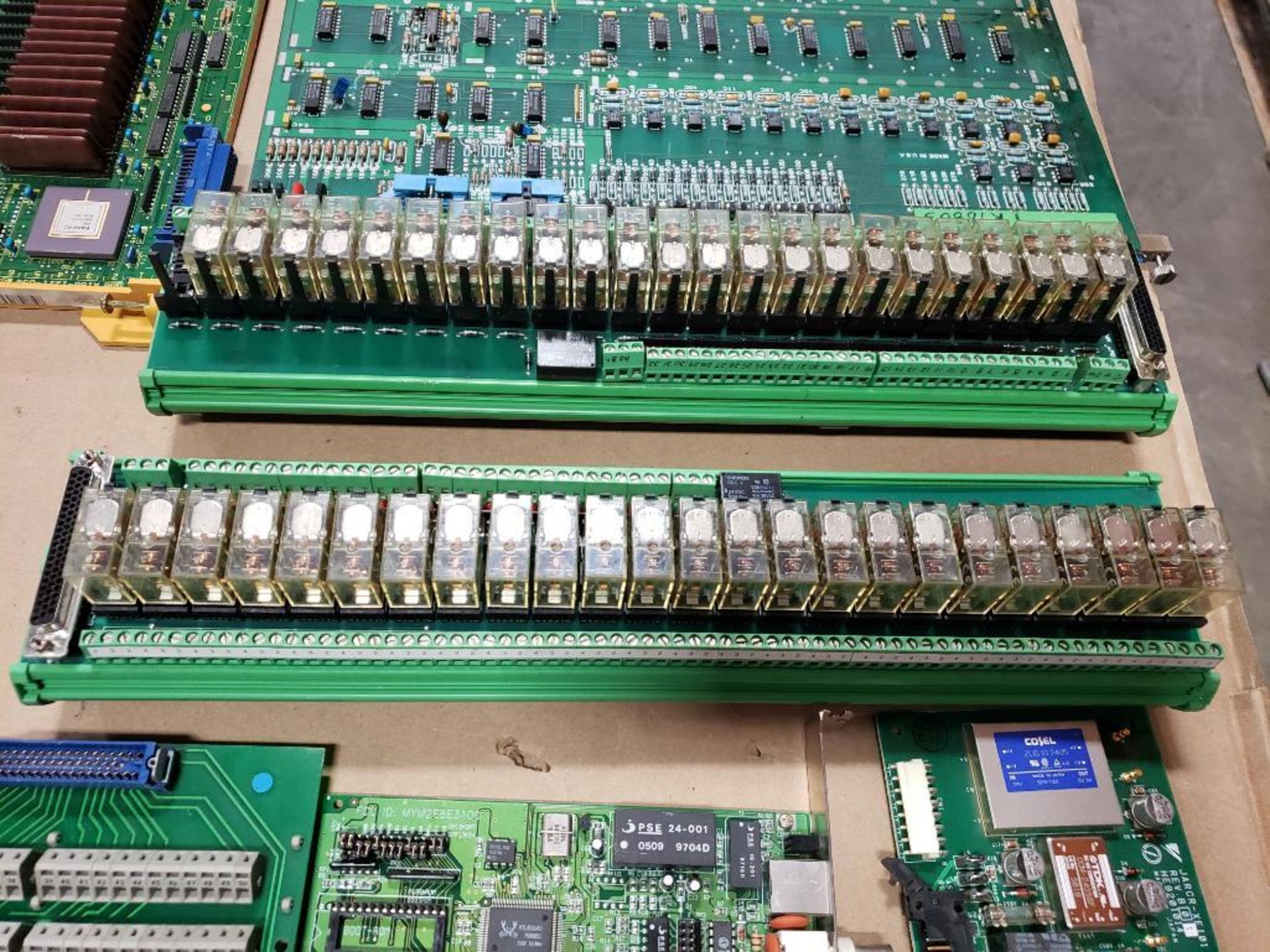 Pallet of assorted electrical control boards. Fanuc, Atlas Copco, Fuji. - Image 7 of 19