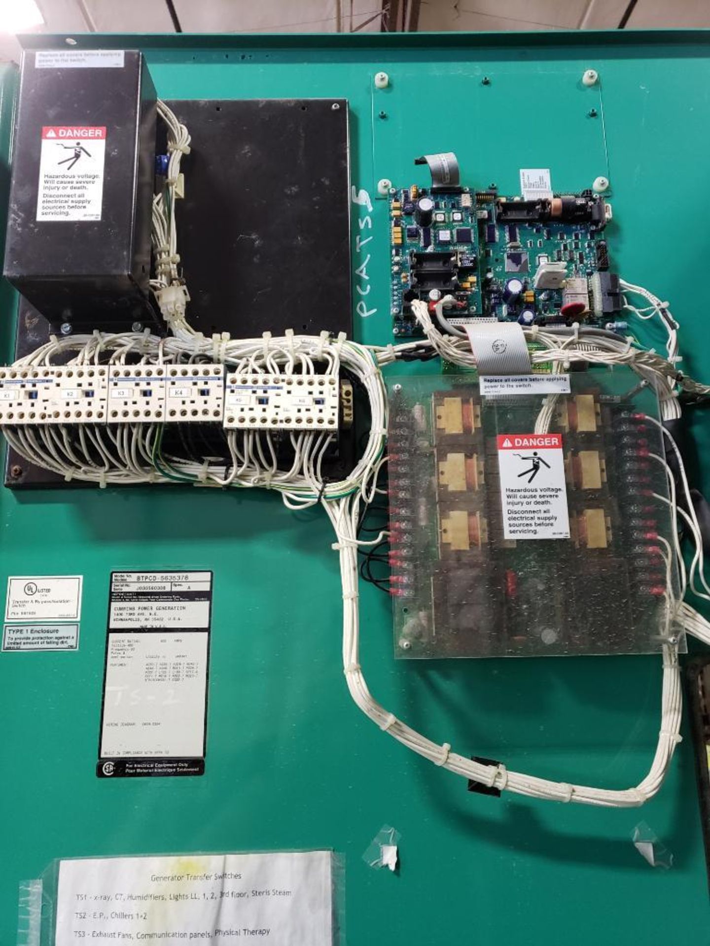 Power Generation PowerCommand Transfer Switch. BTPCD-5635378, 600 AMPS. - Image 9 of 10