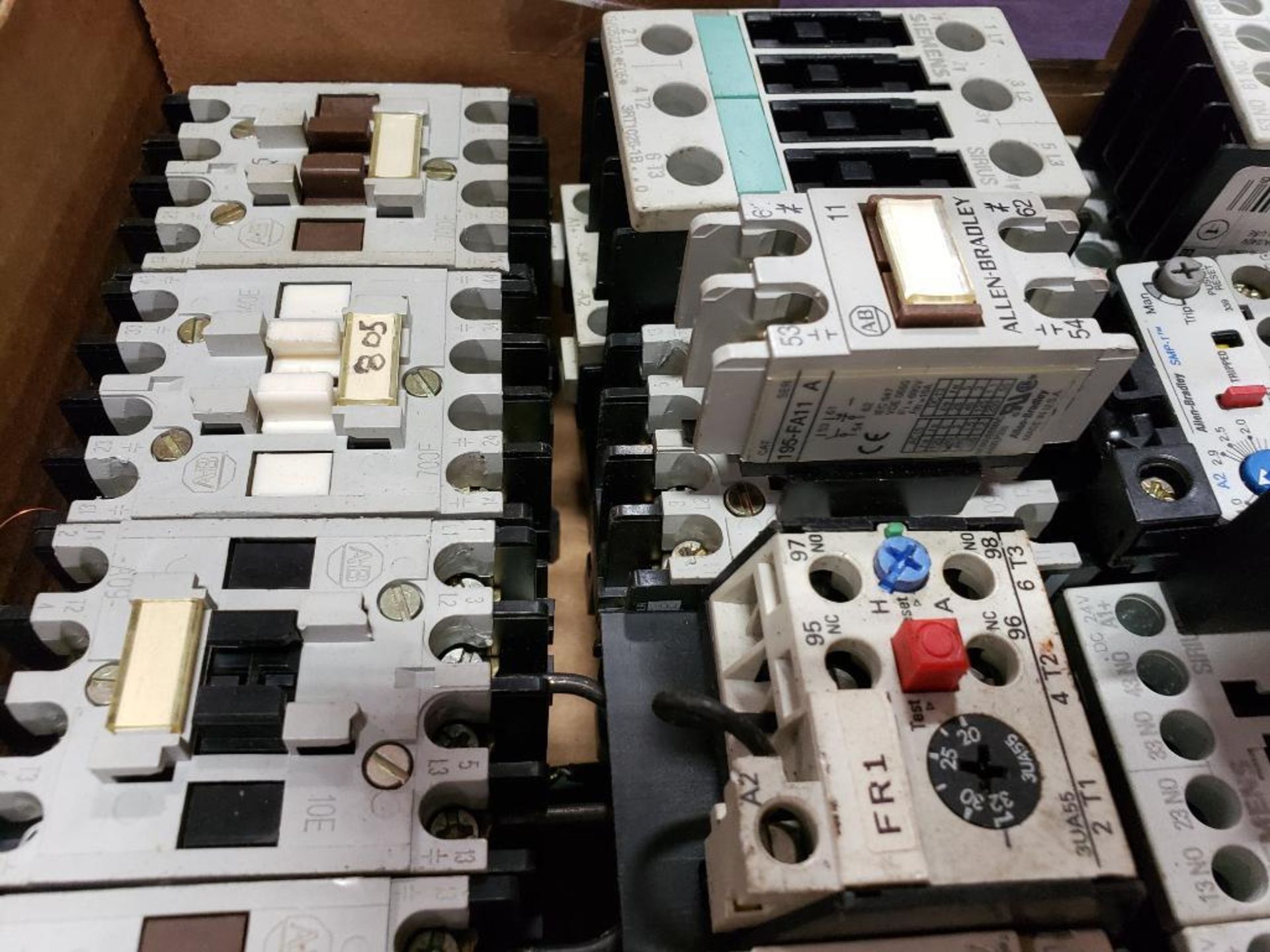 Assorted electrical contactor, relays. Allen Bradley, Siemens. - Image 3 of 6