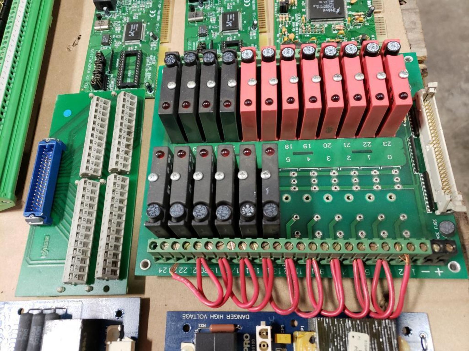 Pallet of assorted electrical control boards. Fanuc, Atlas Copco, Fuji. - Image 3 of 19