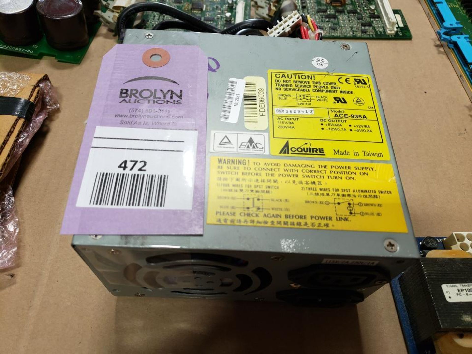 Pallet of assorted electrical control boards. Fanuc, Atlas Copco, Fuji. - Image 19 of 19