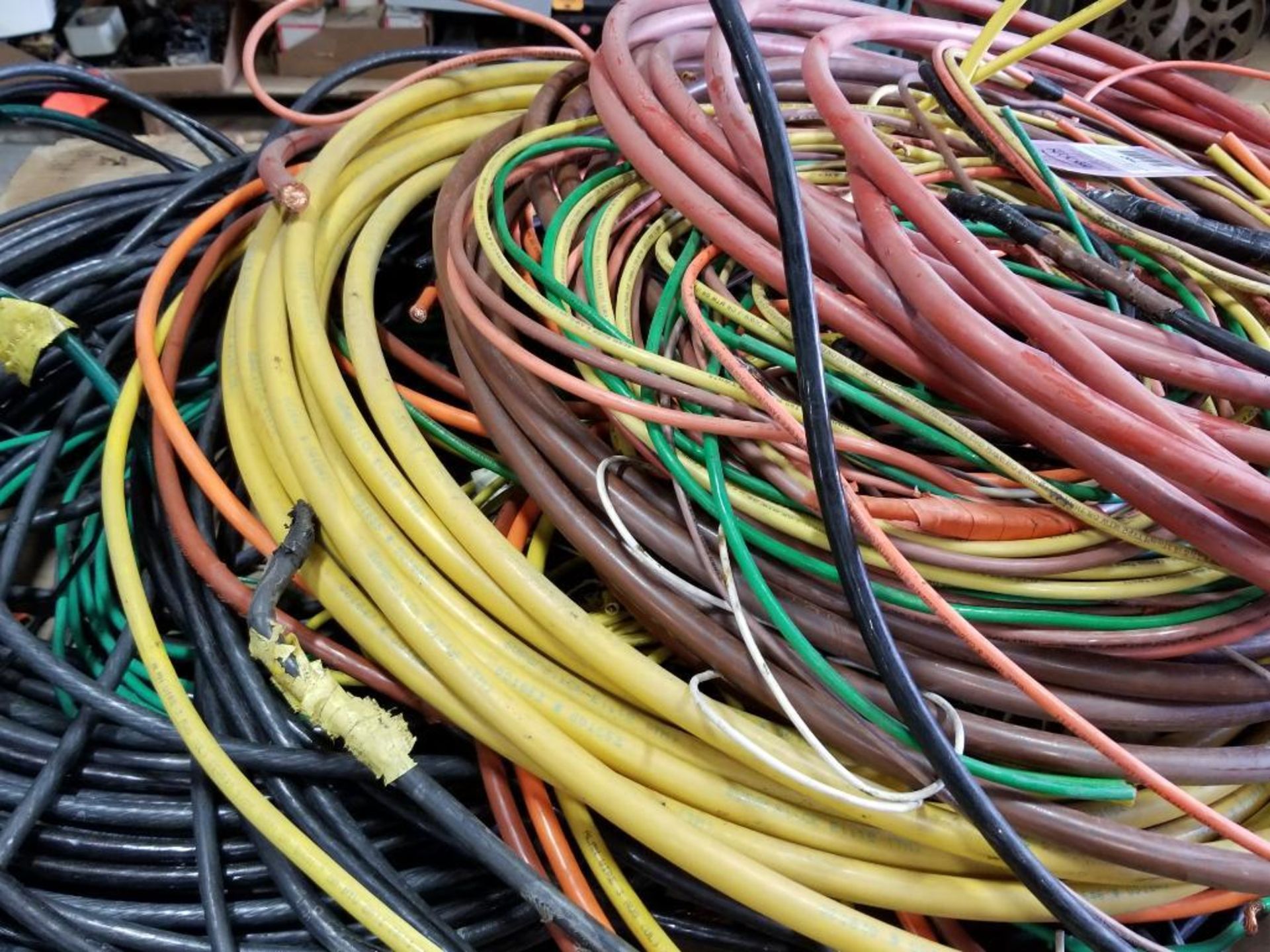 Pallet of assorted electrical wiring. - Image 9 of 9