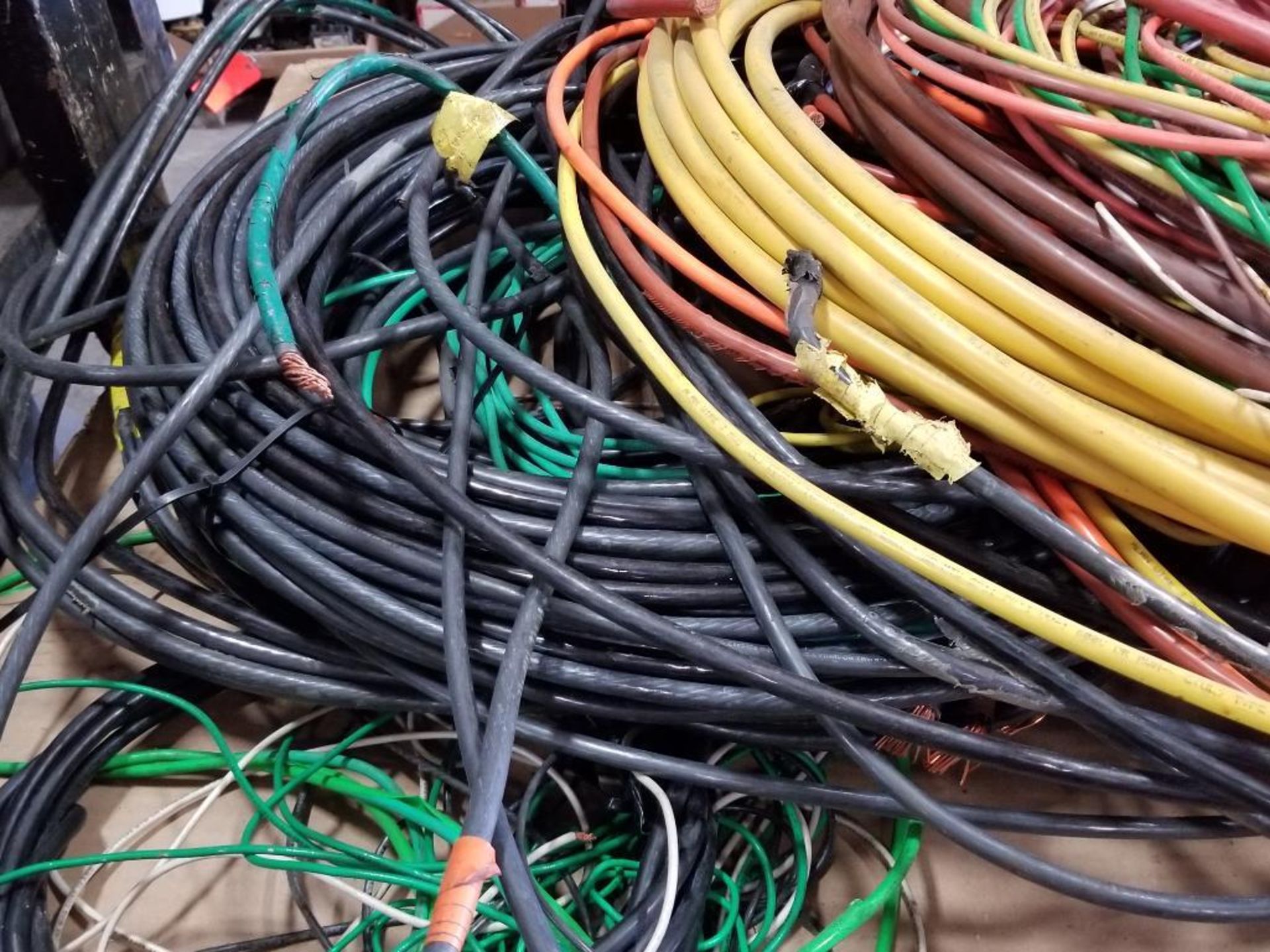 Pallet of assorted electrical wiring. - Image 8 of 9