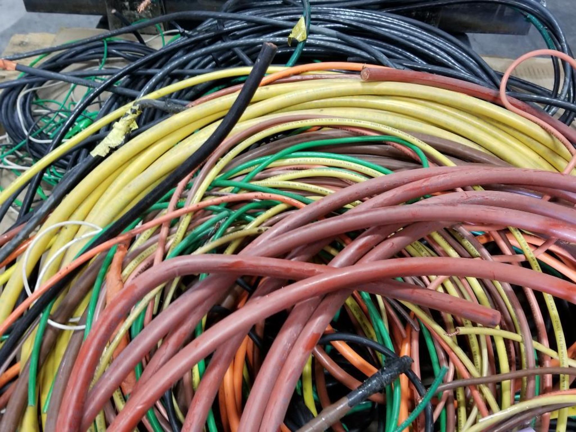 Pallet of assorted electrical wiring. - Image 7 of 9