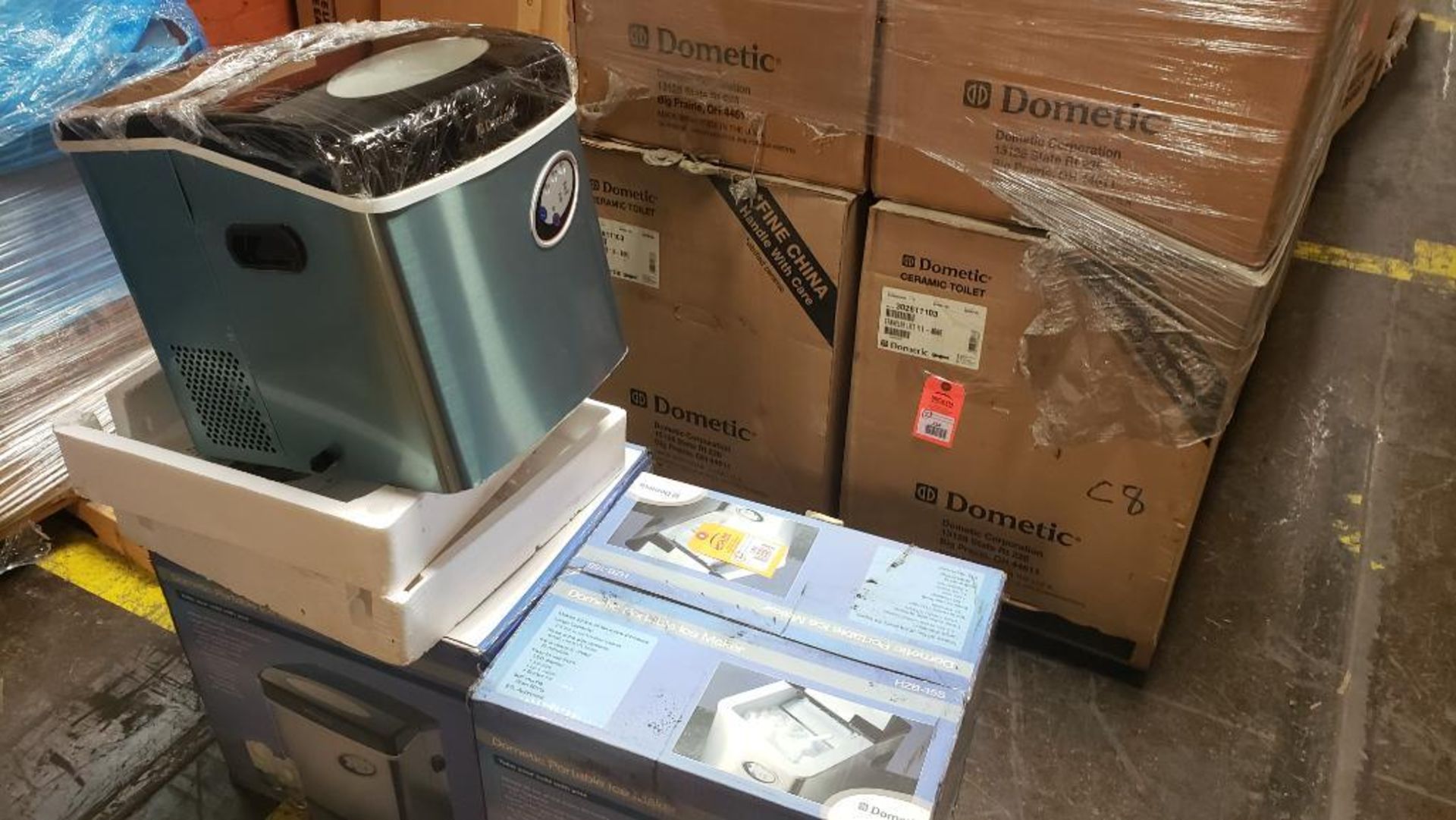 Qty 2 - Dometic counter top icemaker. Model HZB-15S. New in box.