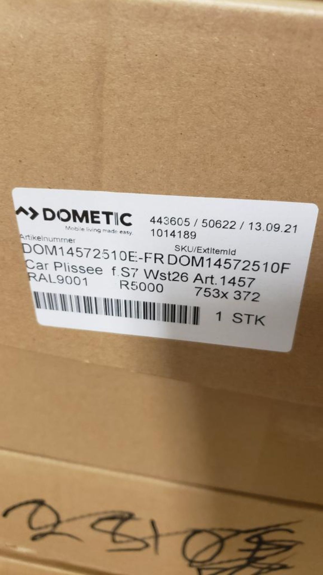 Qty 11 - Dometic rollo blind. Part number DOM1457510E. New in box. - Image 2 of 2