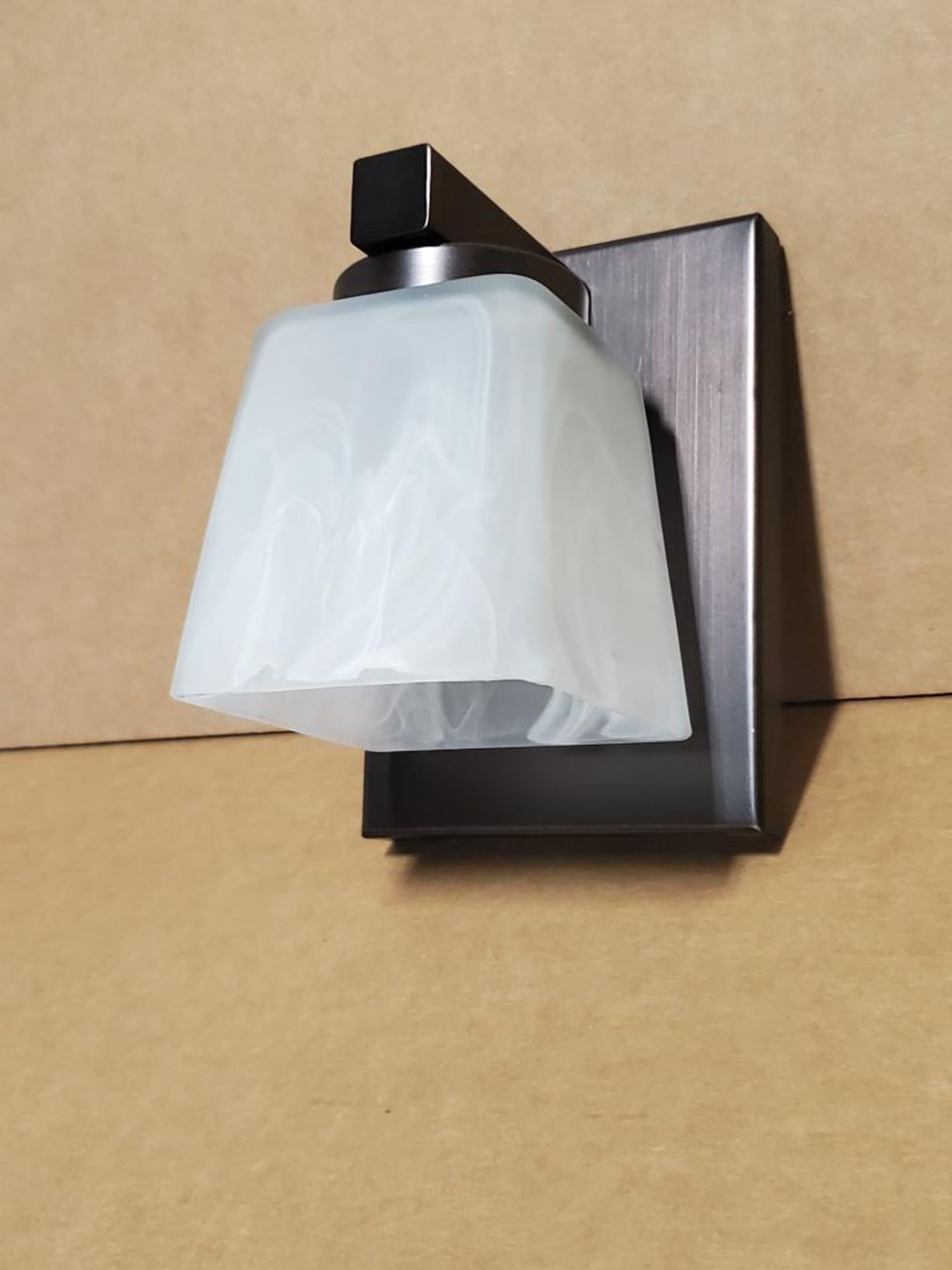 Qty 204 - LaSalle 12 volt single light sconce. Part # 78031ABBZ. New in bulk box. - Image 2 of 9