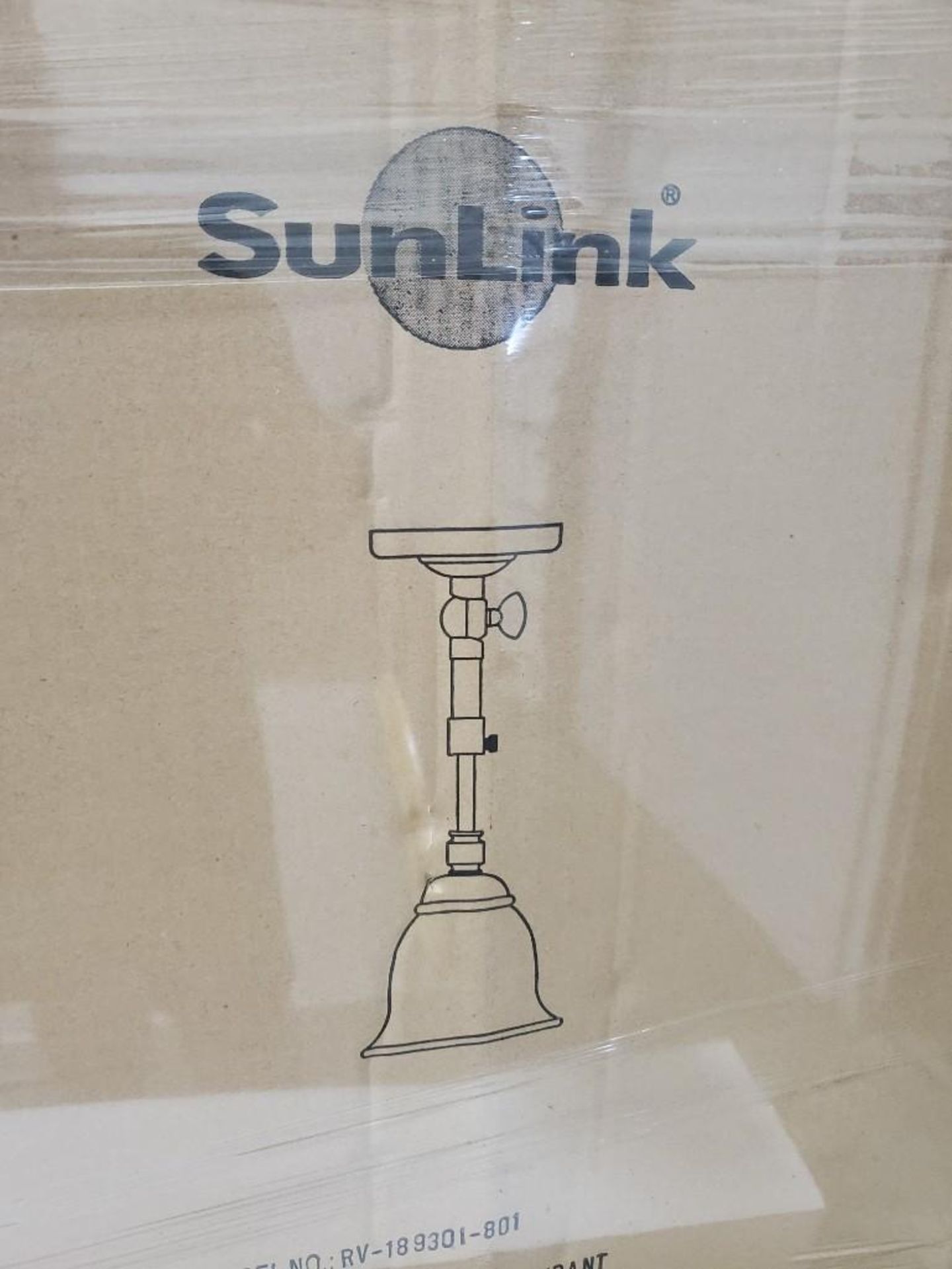 Qty 160 - SunLink 12 volt mini pendant single bulb light. Part # RV-189301-801. New in bulk box. - Image 7 of 9