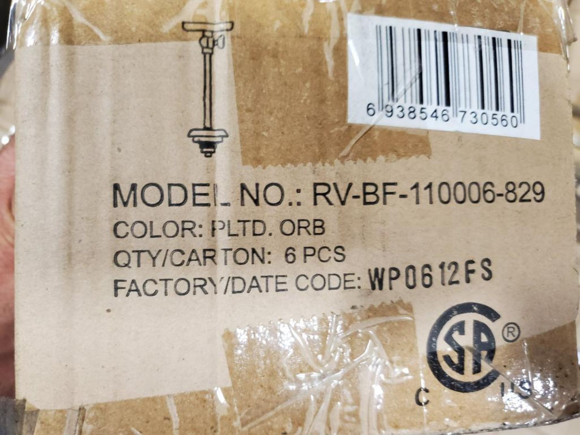 Qty 156 - SunLink 12 volt 1-bulb stick pendant light. Part #RV-BF-110002-829. New in bulk box. - Image 14 of 14