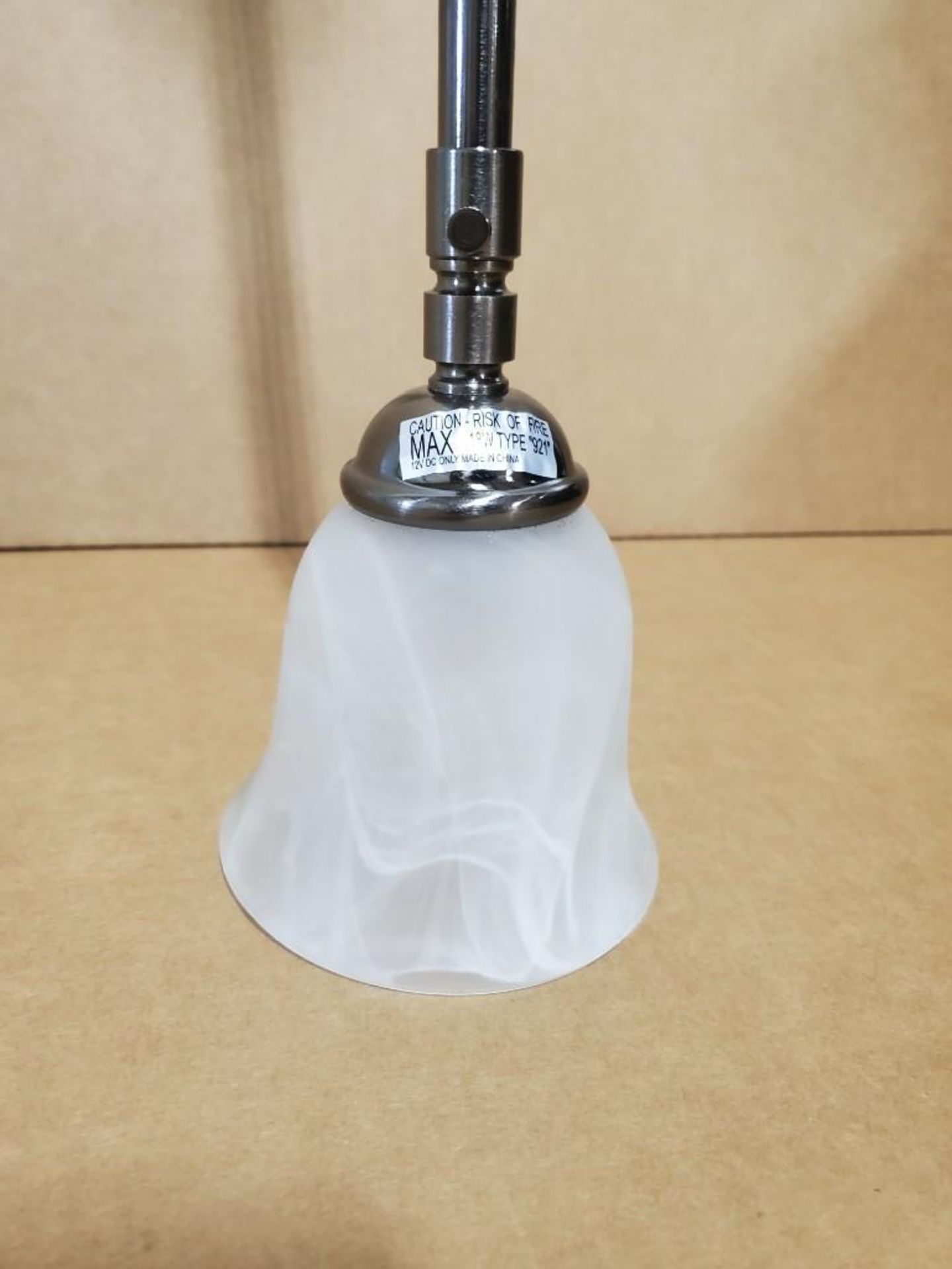 Qty 160 - SunLink 12 volt mini pendant single bulb light. Part # RV-189301-801. New in bulk box. - Image 3 of 9