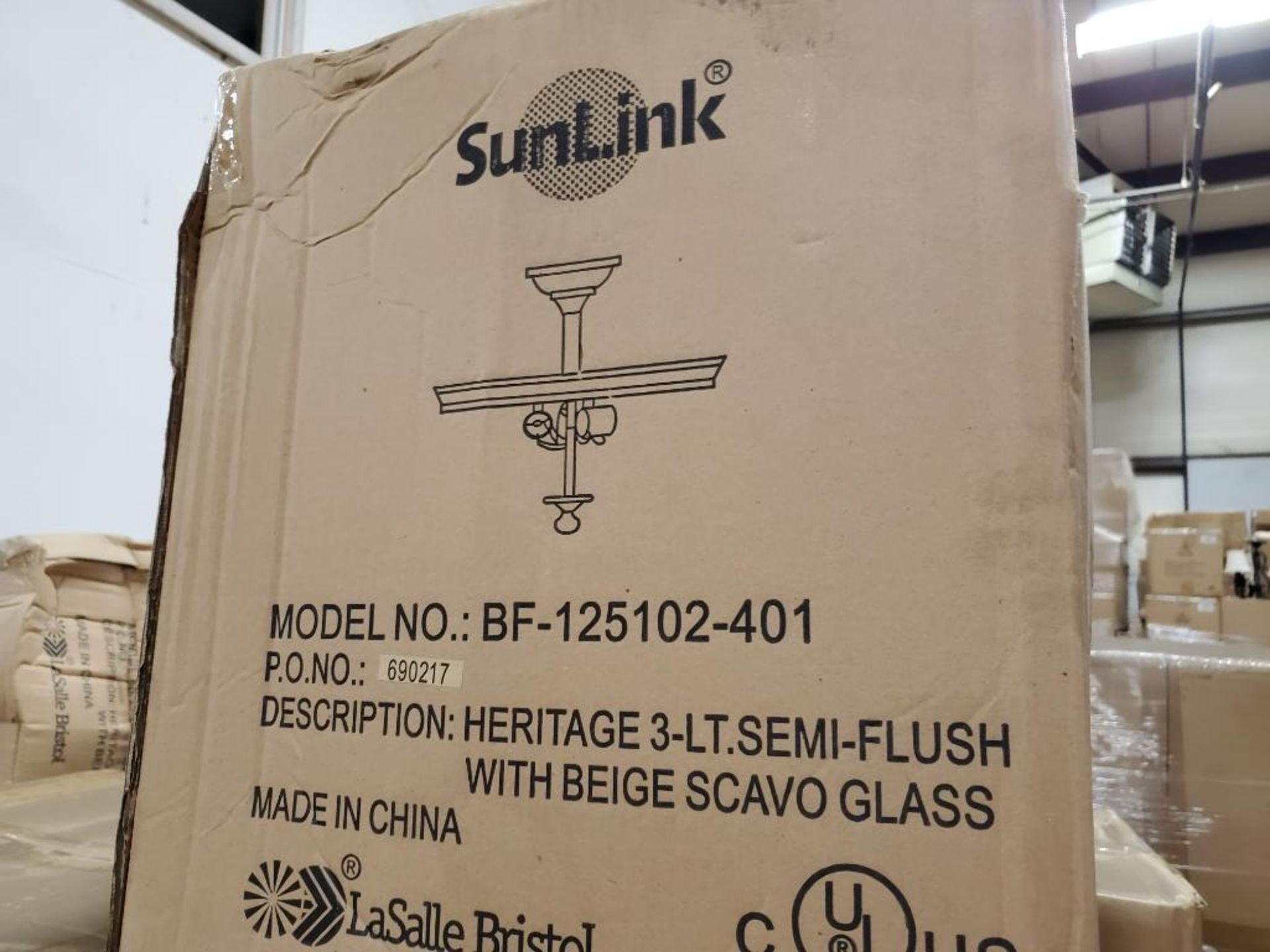 Qty 120 - SunLink 120 volt 3-bulb light. Part #BF-125102-401. New in bulk box. - Image 9 of 9