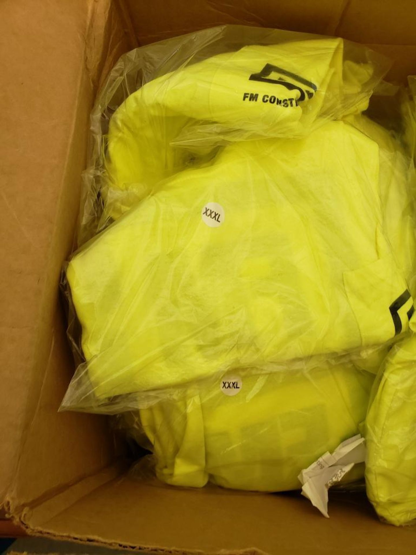Large assortment of safety yellow FM Construction T-shirts. - Image 3 of 3