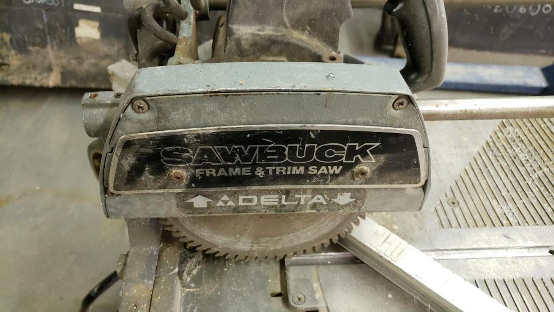 Delta frame and trim saw. Model Sawbuck. Includes stand. - Image 5 of 8