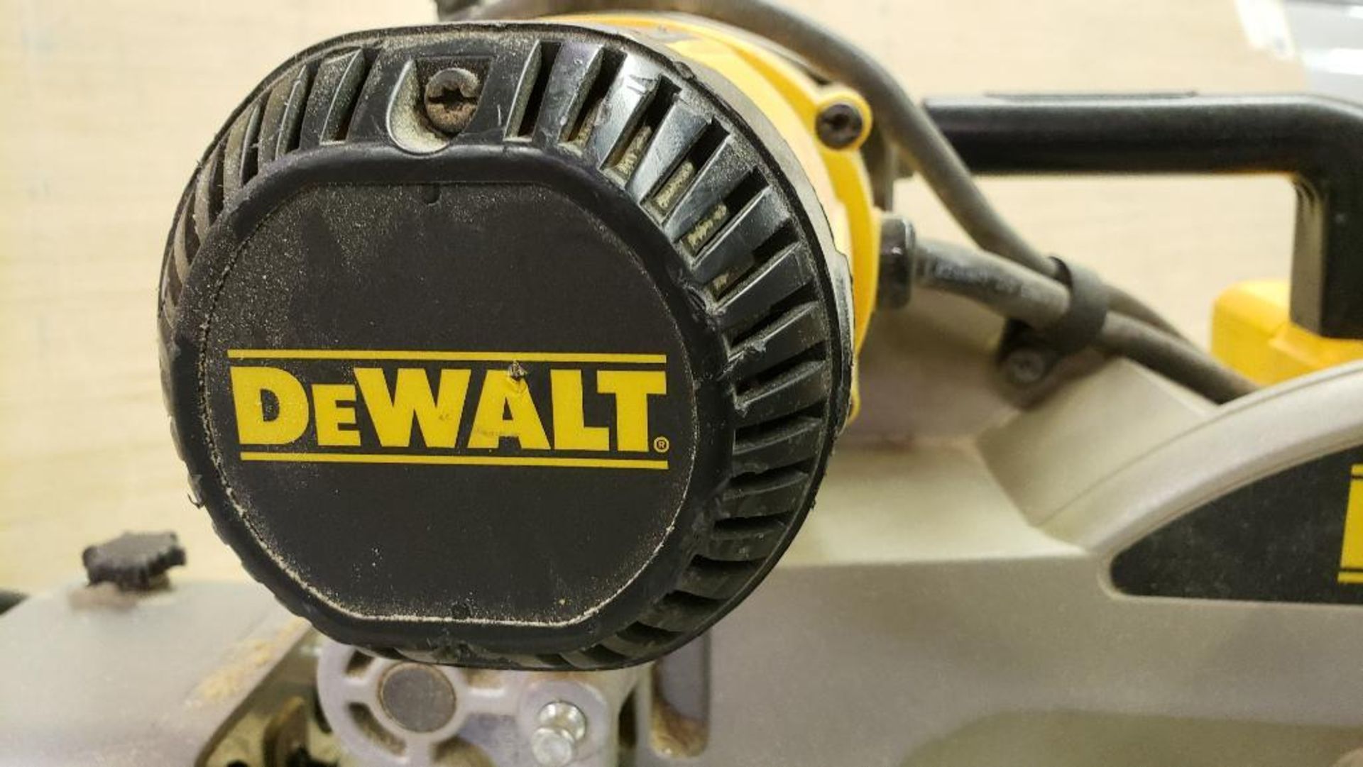 DeWalt DWS780 12" double bevel sliding compound miter saw. - Image 2 of 7