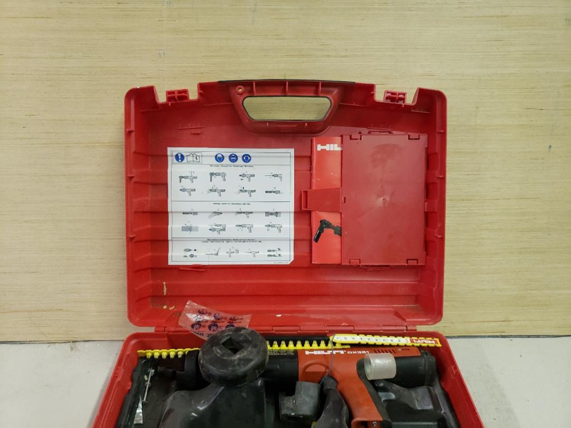 Hilti DX351 powder actuated tool. - Image 3 of 8