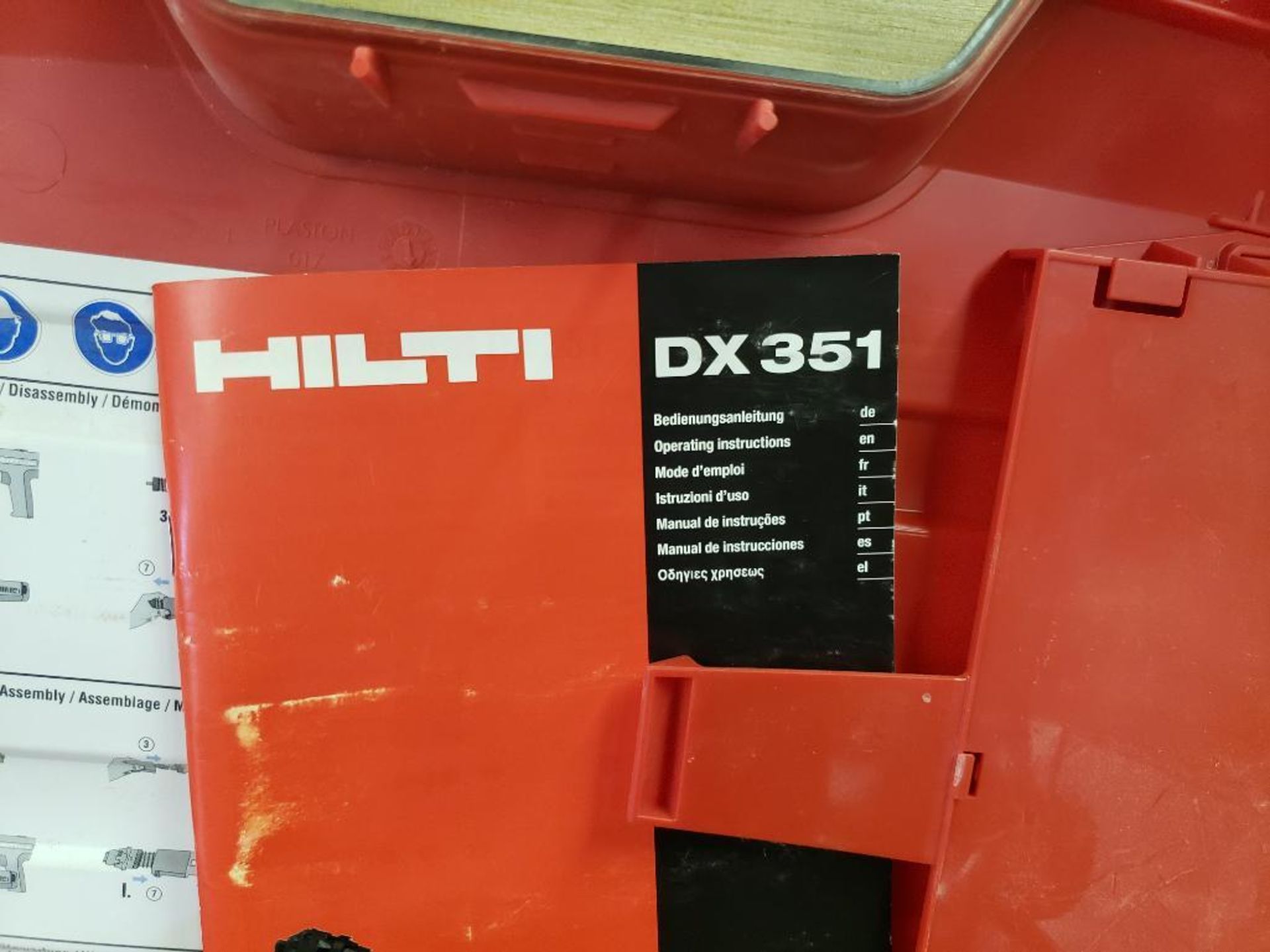 Hilti DX351 powder actuated tool. - Image 4 of 8