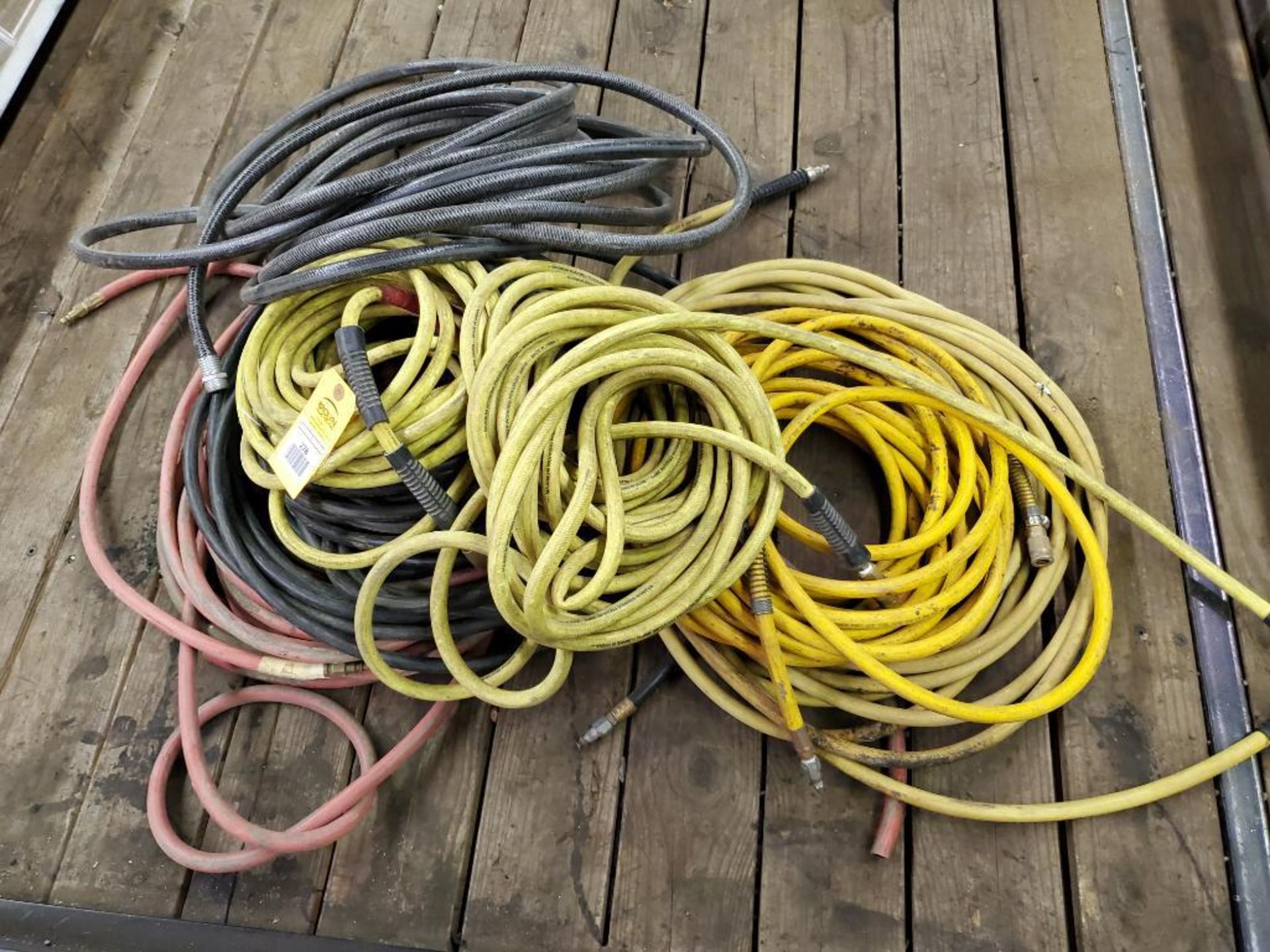 Assorted hoses.
