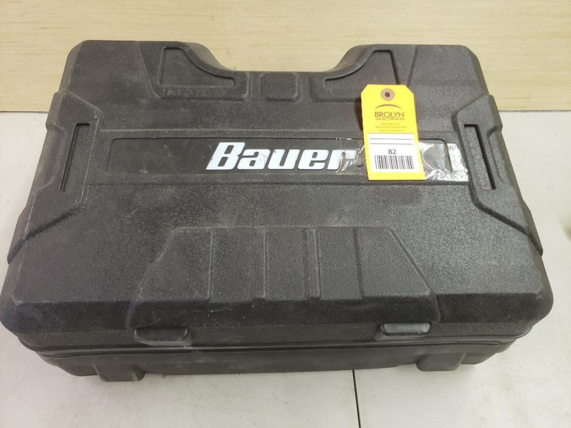 Bauer variable speed portable bandsaw kit. Model 1678E-B - Image 2 of 5