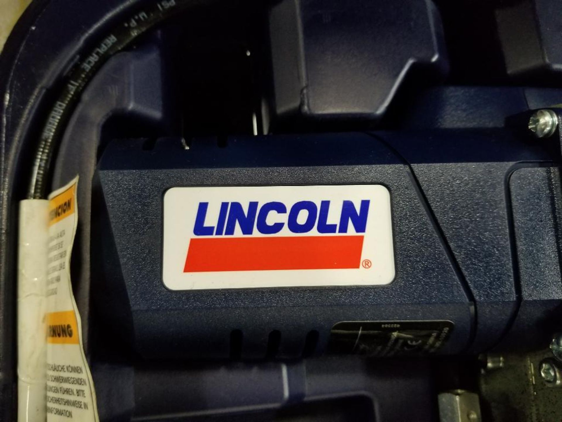 Lincoln PowerLuber with case. - Image 2 of 7