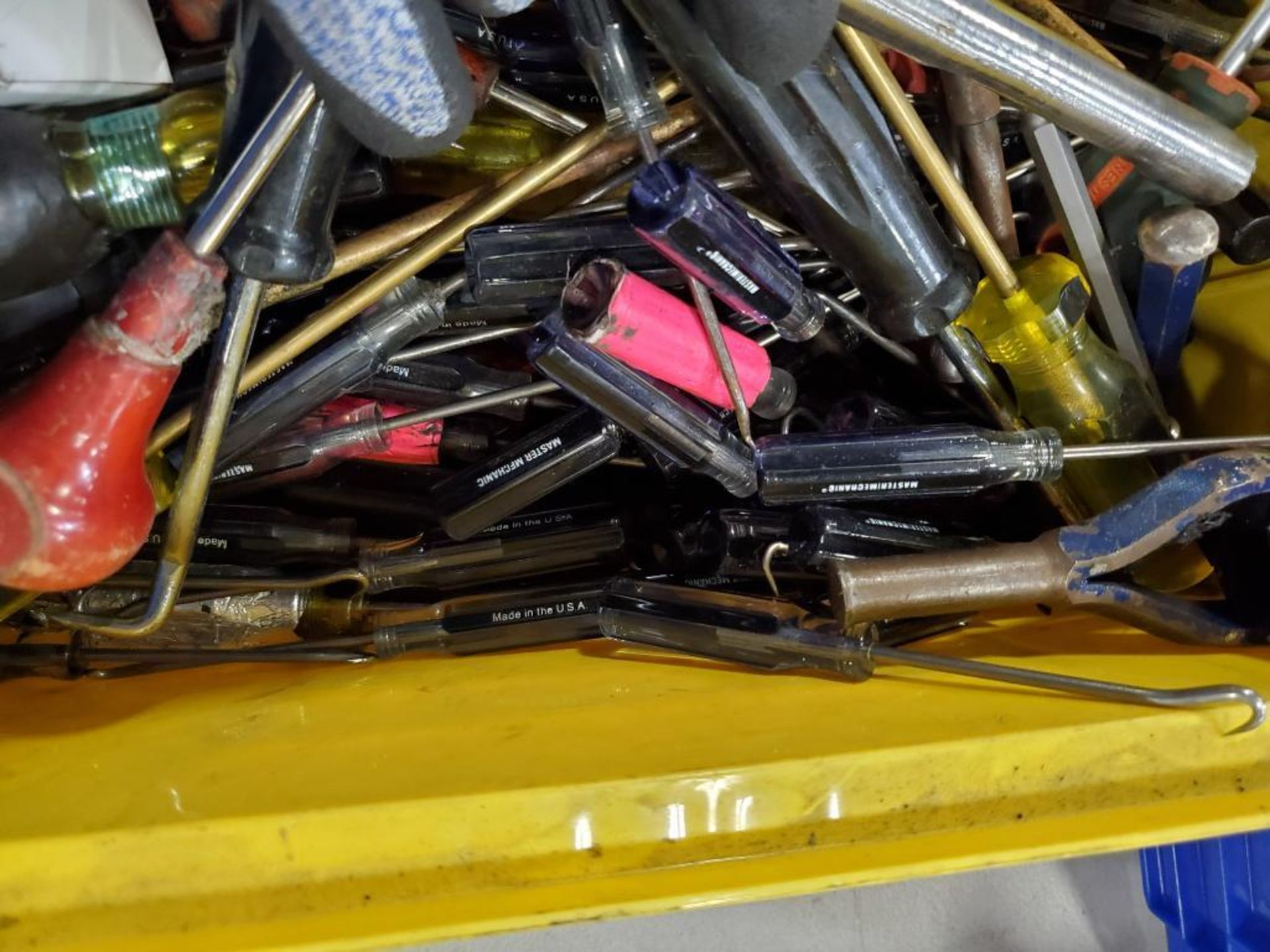 Assorted hand tools. Screwdrivers, picks, allen wrenches. - Image 4 of 4