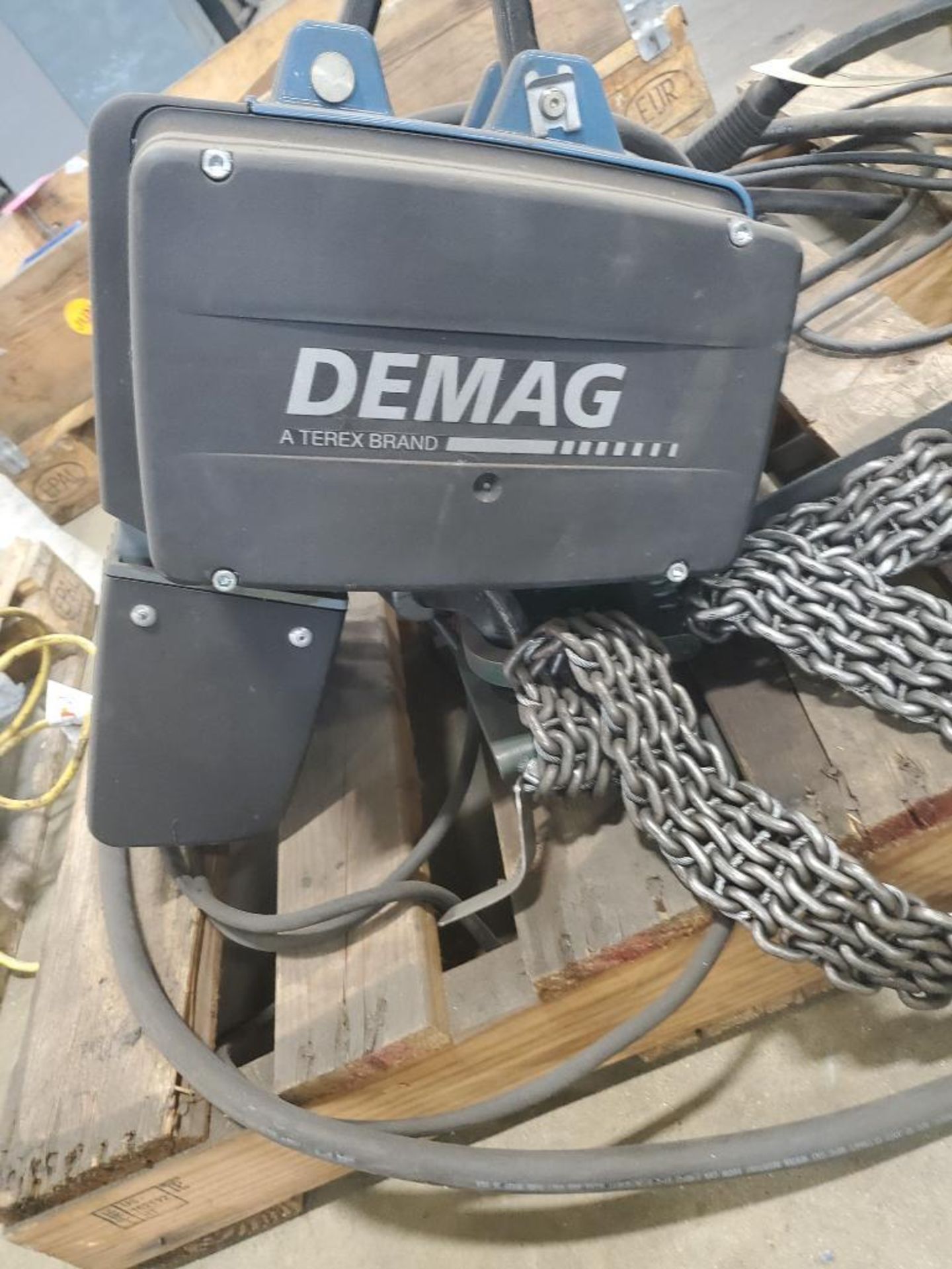 Demag Terex DC-COM 10-1000 1/1 H5, V4v3/1,2. 2200LBS electric hoist. 3PH 440-480V. - Image 3 of 4