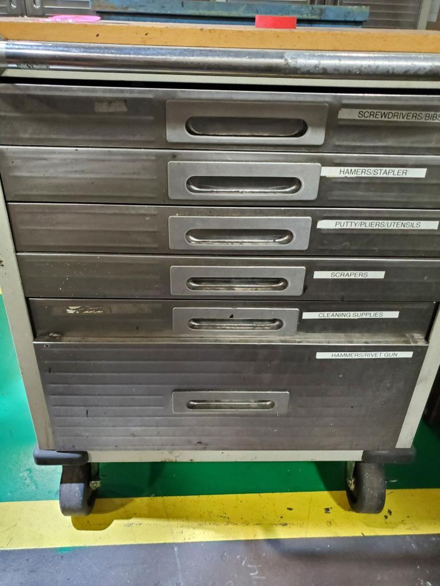 Qty 2 - Assorted tool boxes / cabinet. Rock River. 28x18x35, 22x19x37 WxDxH. - Image 2 of 5