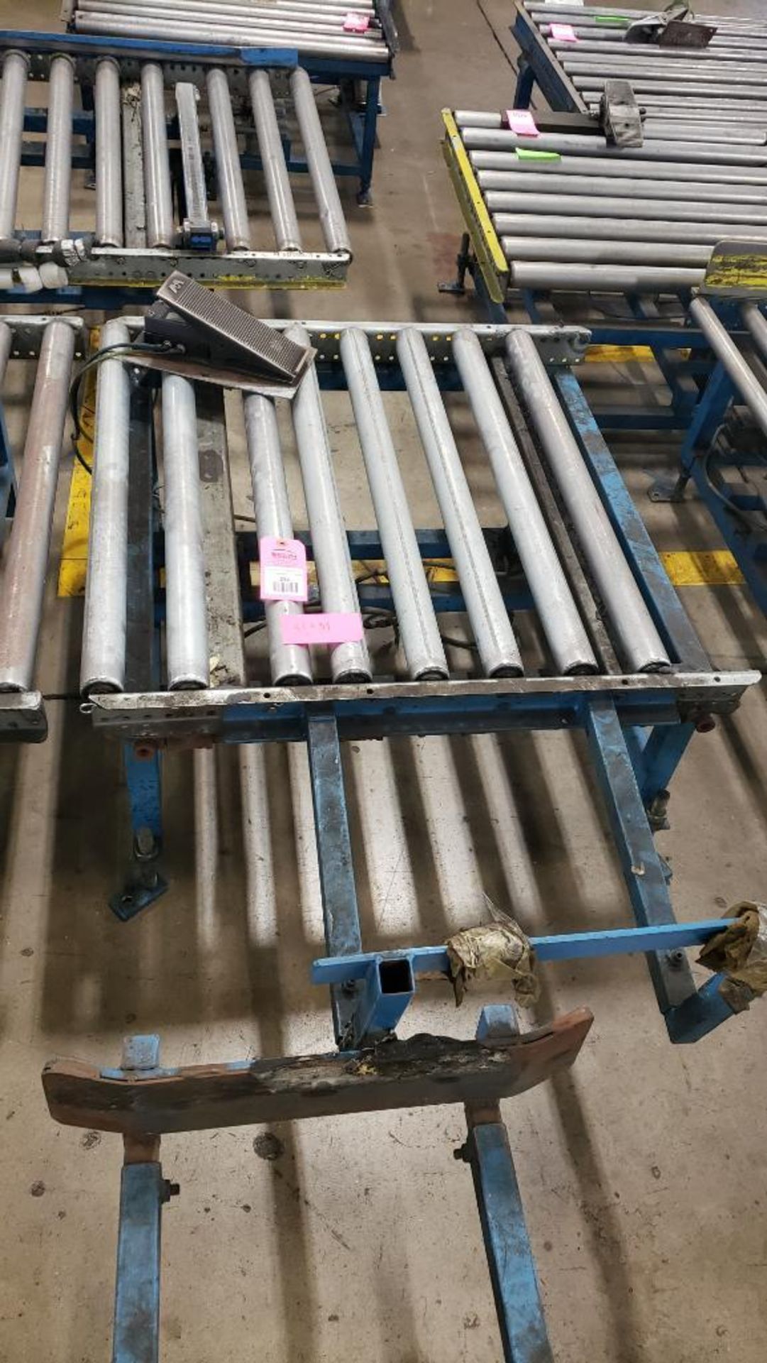 Roller table conveyor section. 34" W x 54" L. - Image 2 of 2