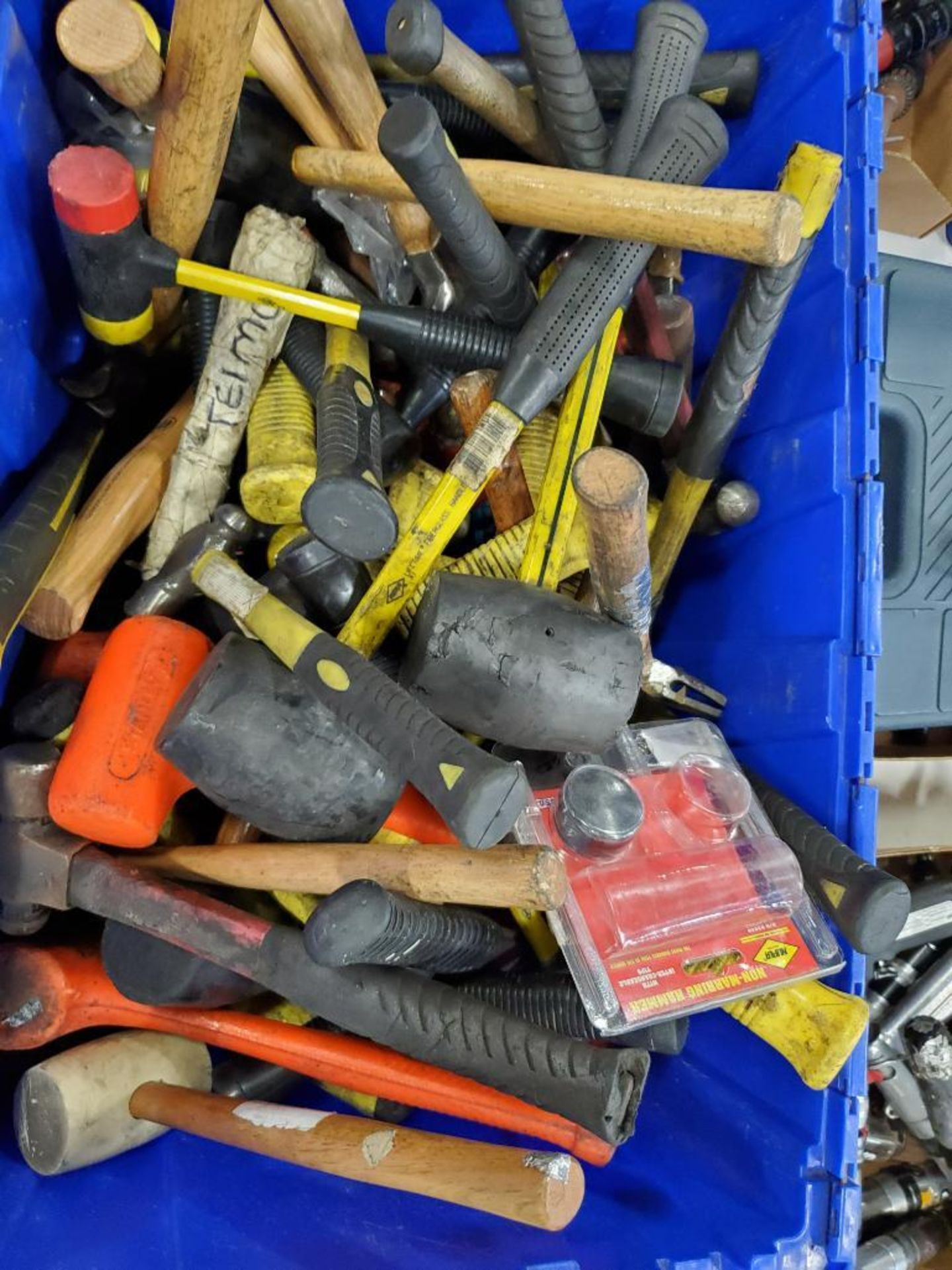 Assorted hand tools. Hammers, mallets. - Image 4 of 4